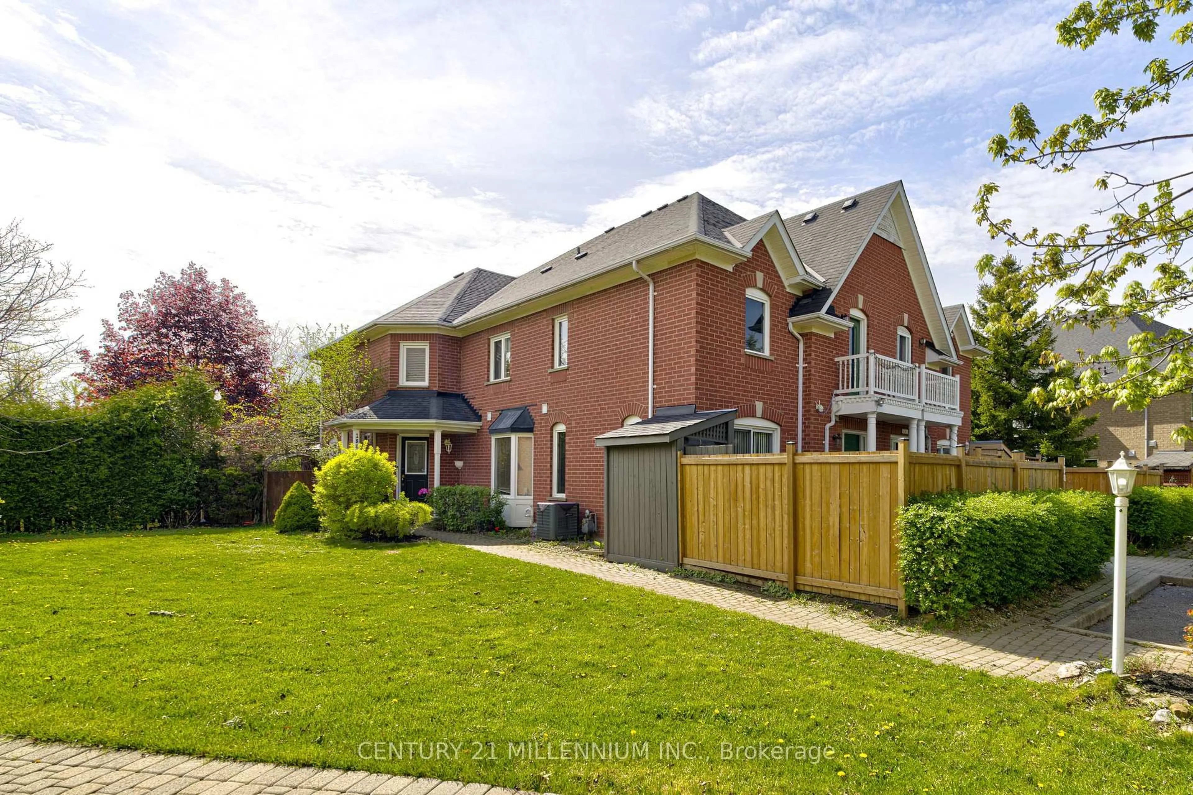 Home with brick exterior material, street for 180 Pressed Brick Dr, Brampton Ontario L6V 4K6