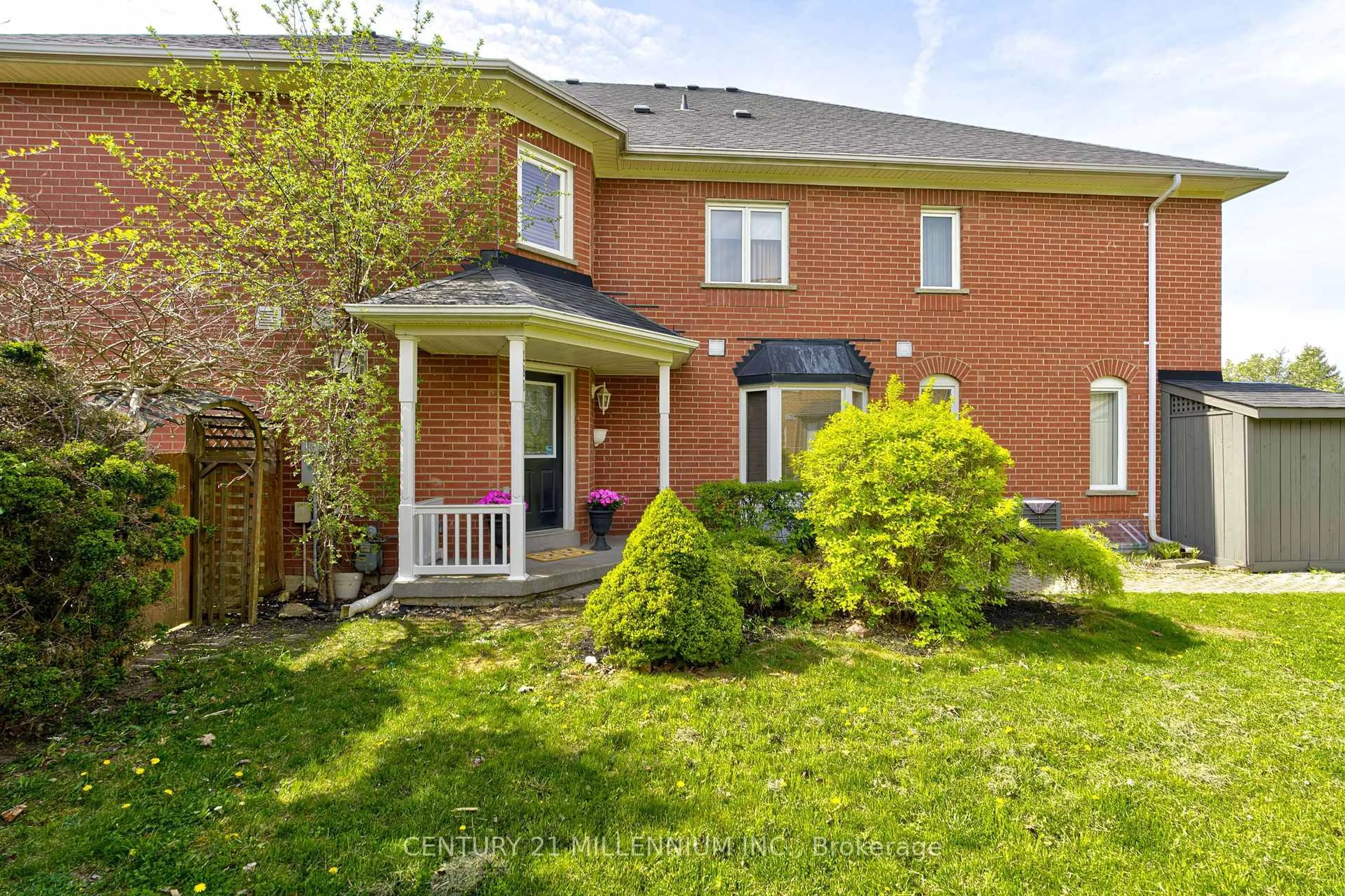 Home with brick exterior material, street for 180 Pressed Brick Dr, Brampton Ontario L6V 4K6