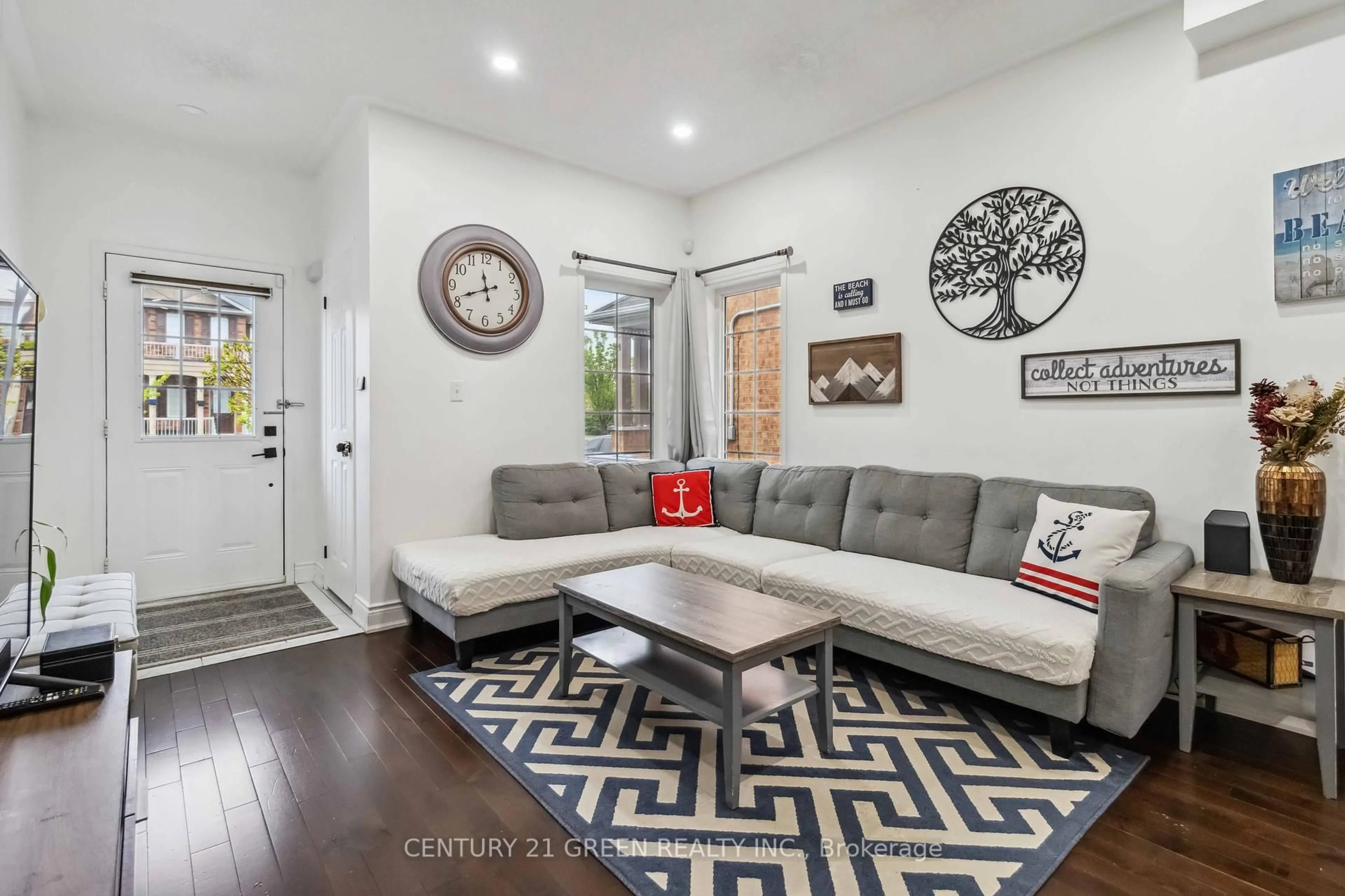 Living room with furniture, unknown for 98 Personna Circ, Brampton Ontario L6X 0S9