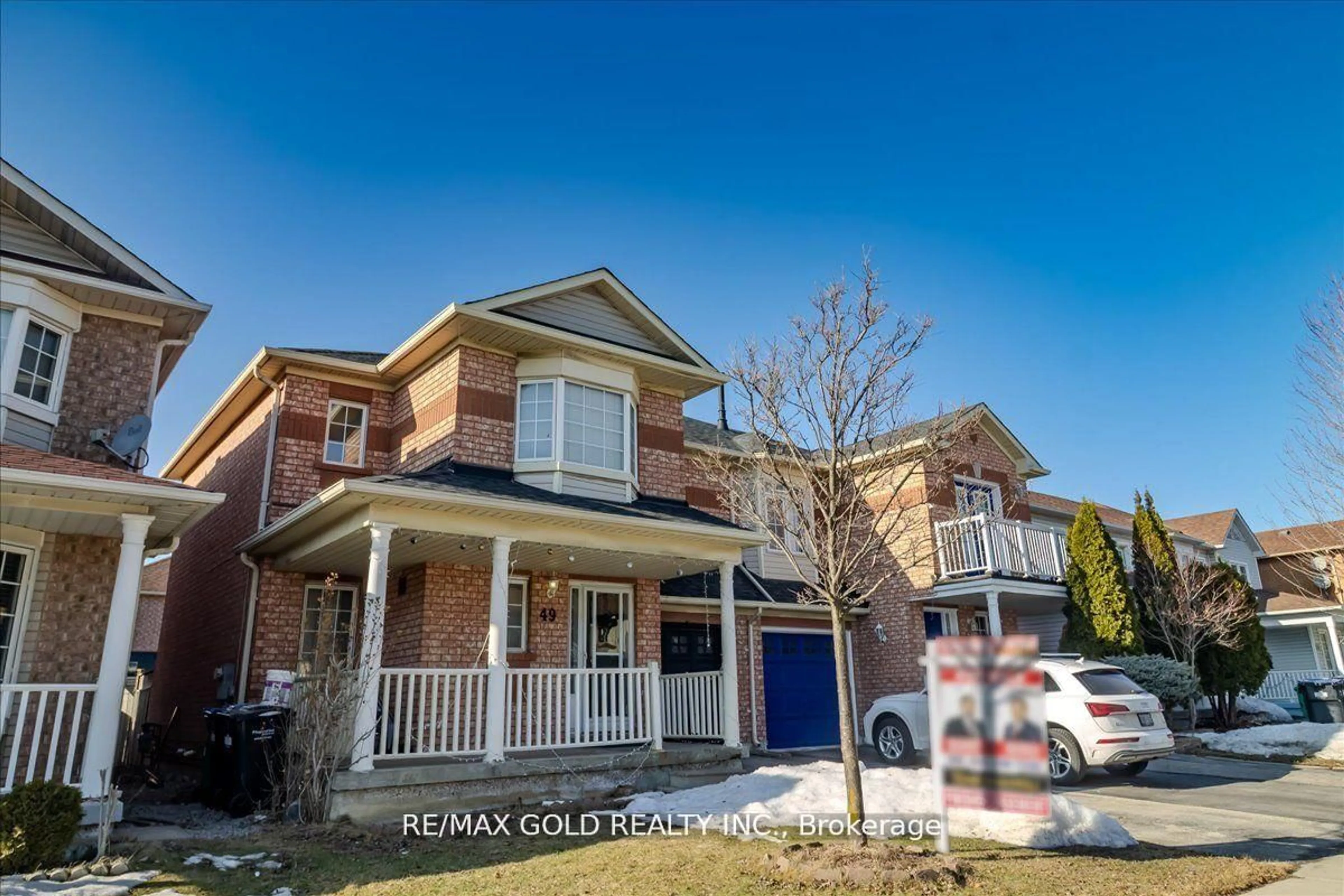 Home with brick exterior material, street for 49 Seaside Circ, Brampton Ontario L6R 2G7