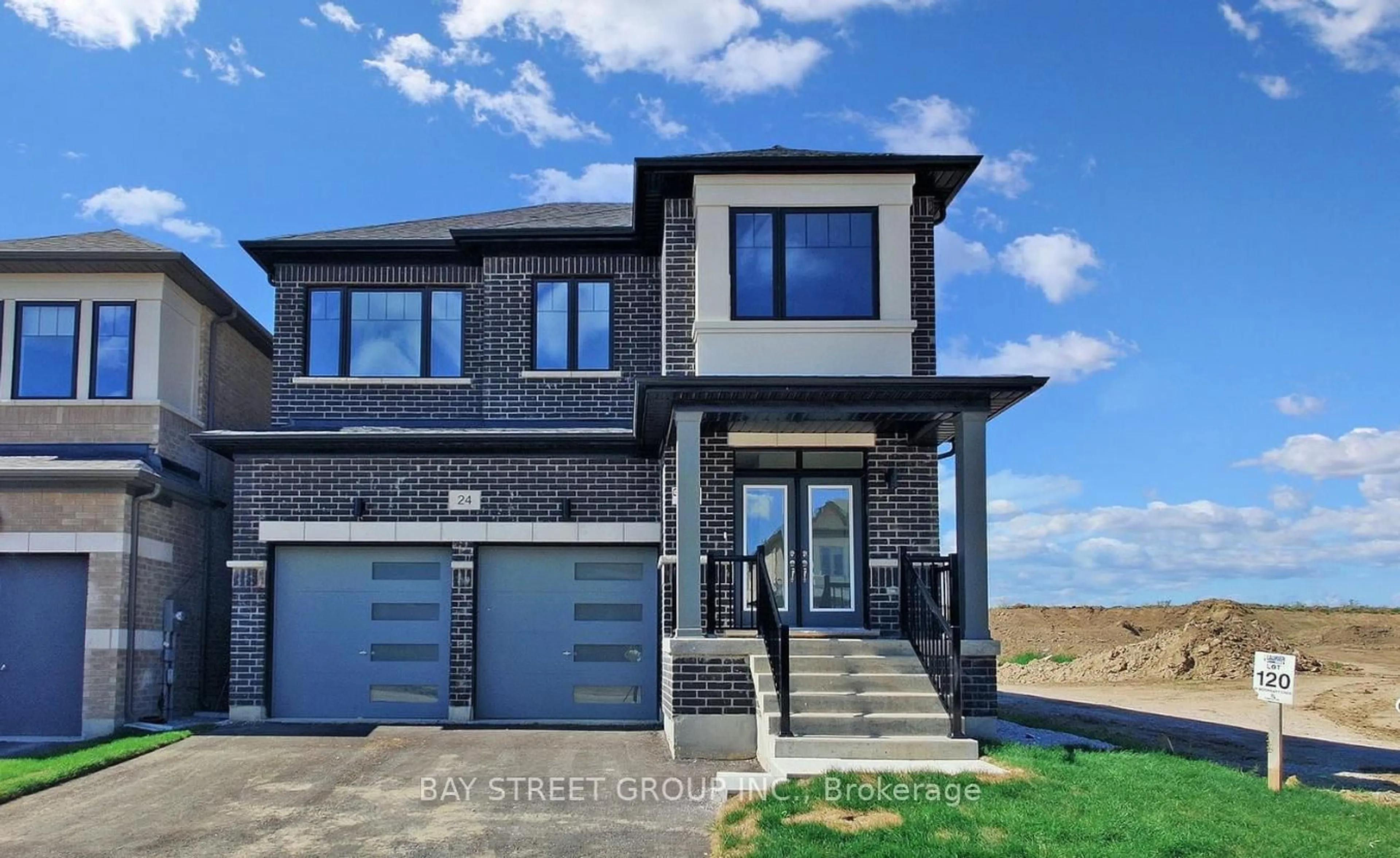 Home with brick exterior material, street for 24 Moorhart Cres, Caledon Ontario L7C 4J5
