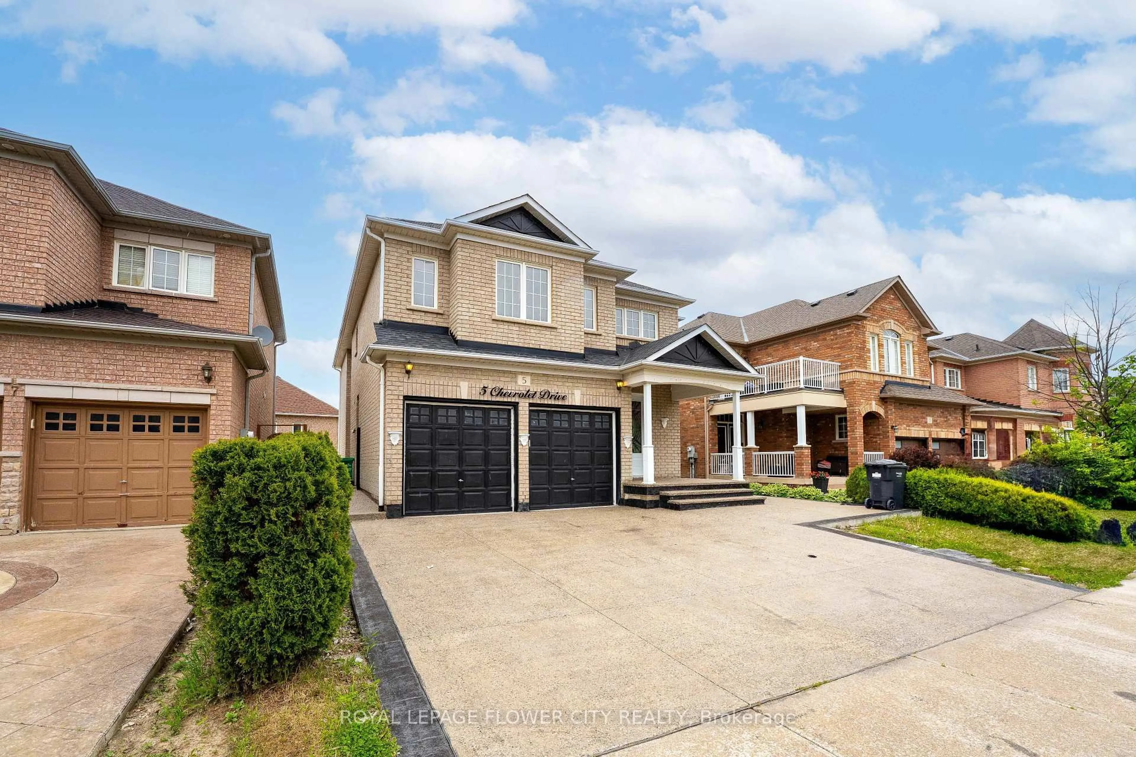 Home with brick exterior material, street for 5 Chevrolet Dr, Brampton Ontario L7A 3C5