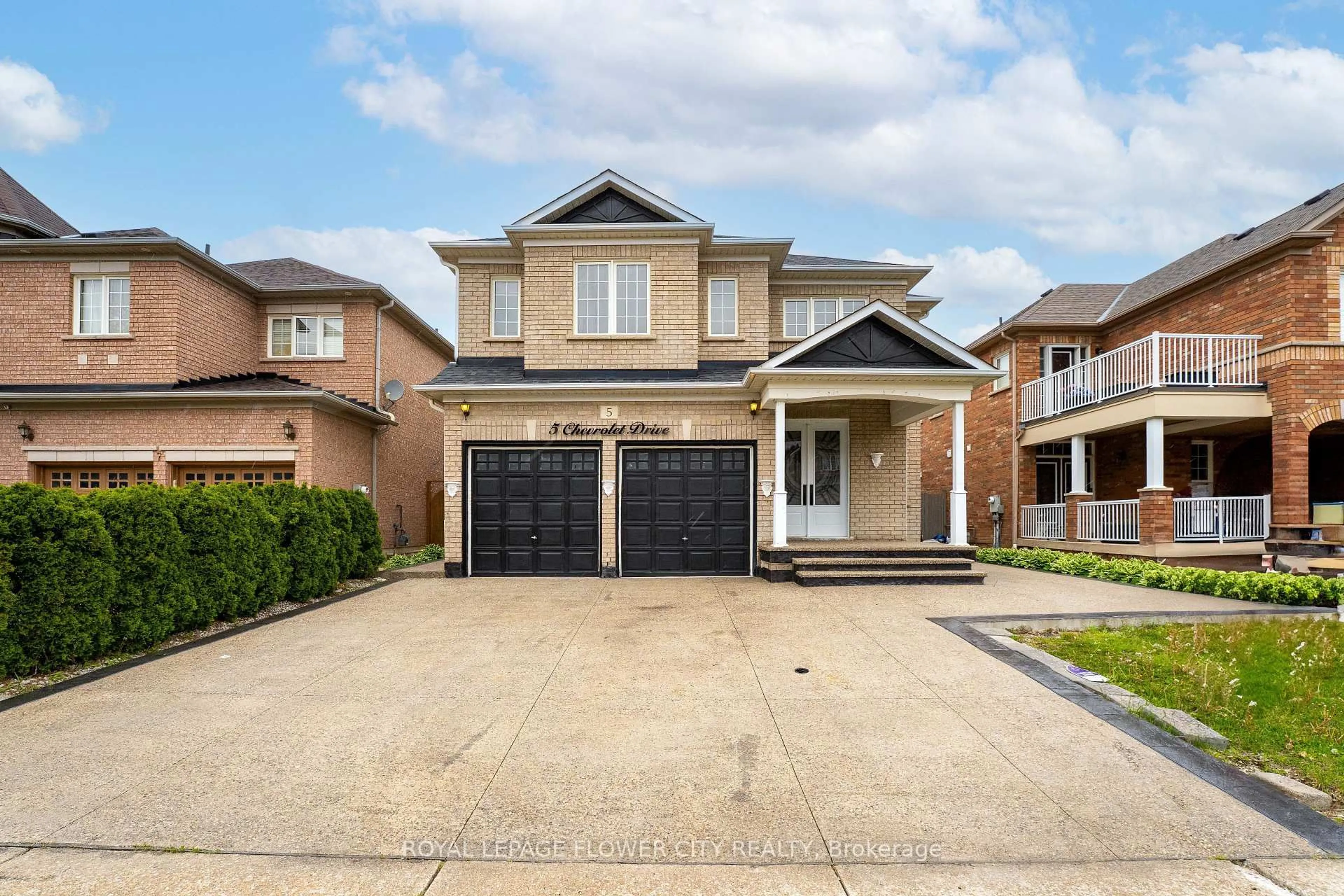 Home with brick exterior material, street for 5 Chevrolet Dr, Brampton Ontario L7A 3C5