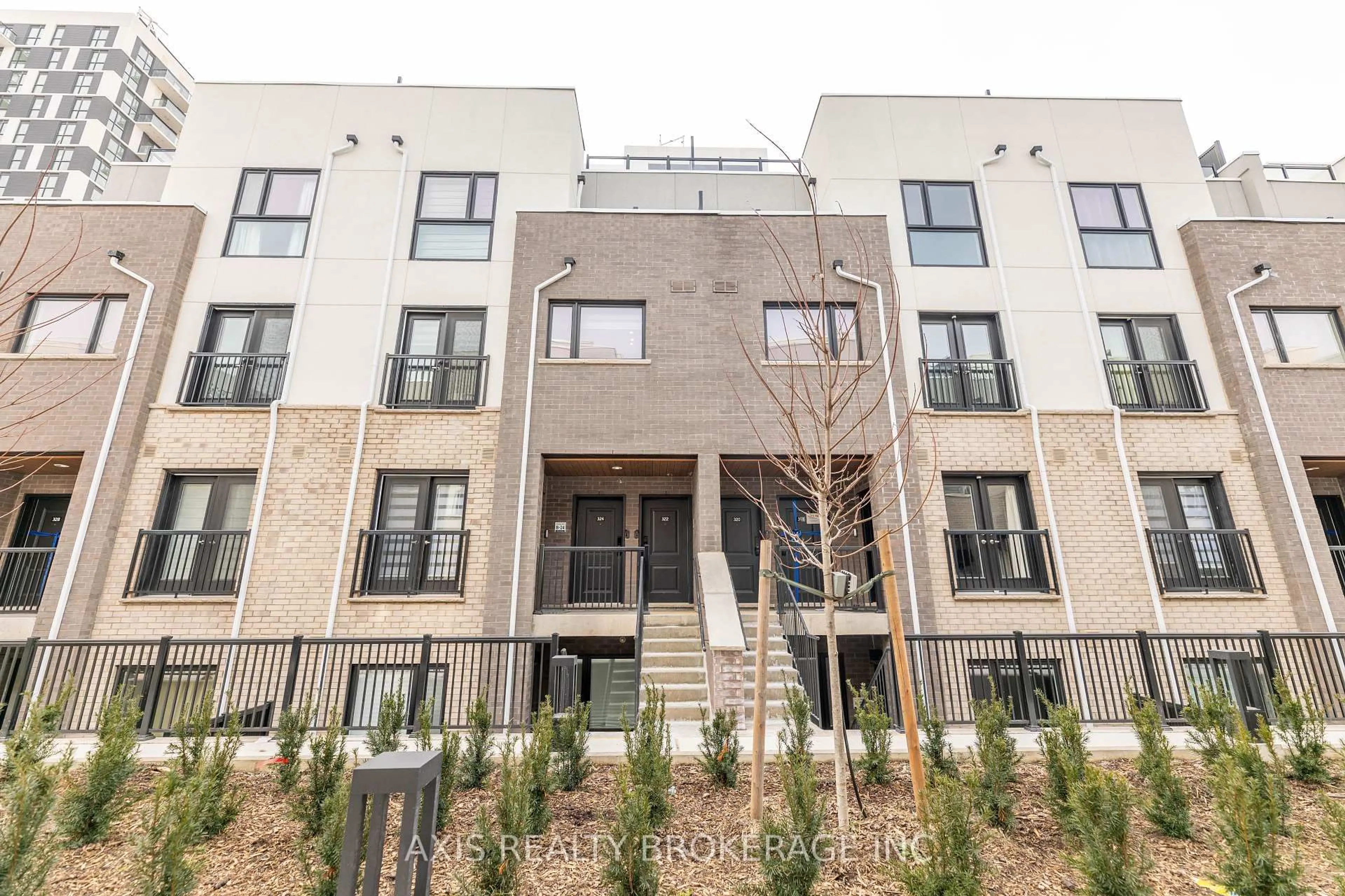 A pic from outside/outdoor area/front of a property/back of a property/a pic from drone, unknown for 349 Wheat Boom Dr #324, Oakville Ontario L6H 7X5