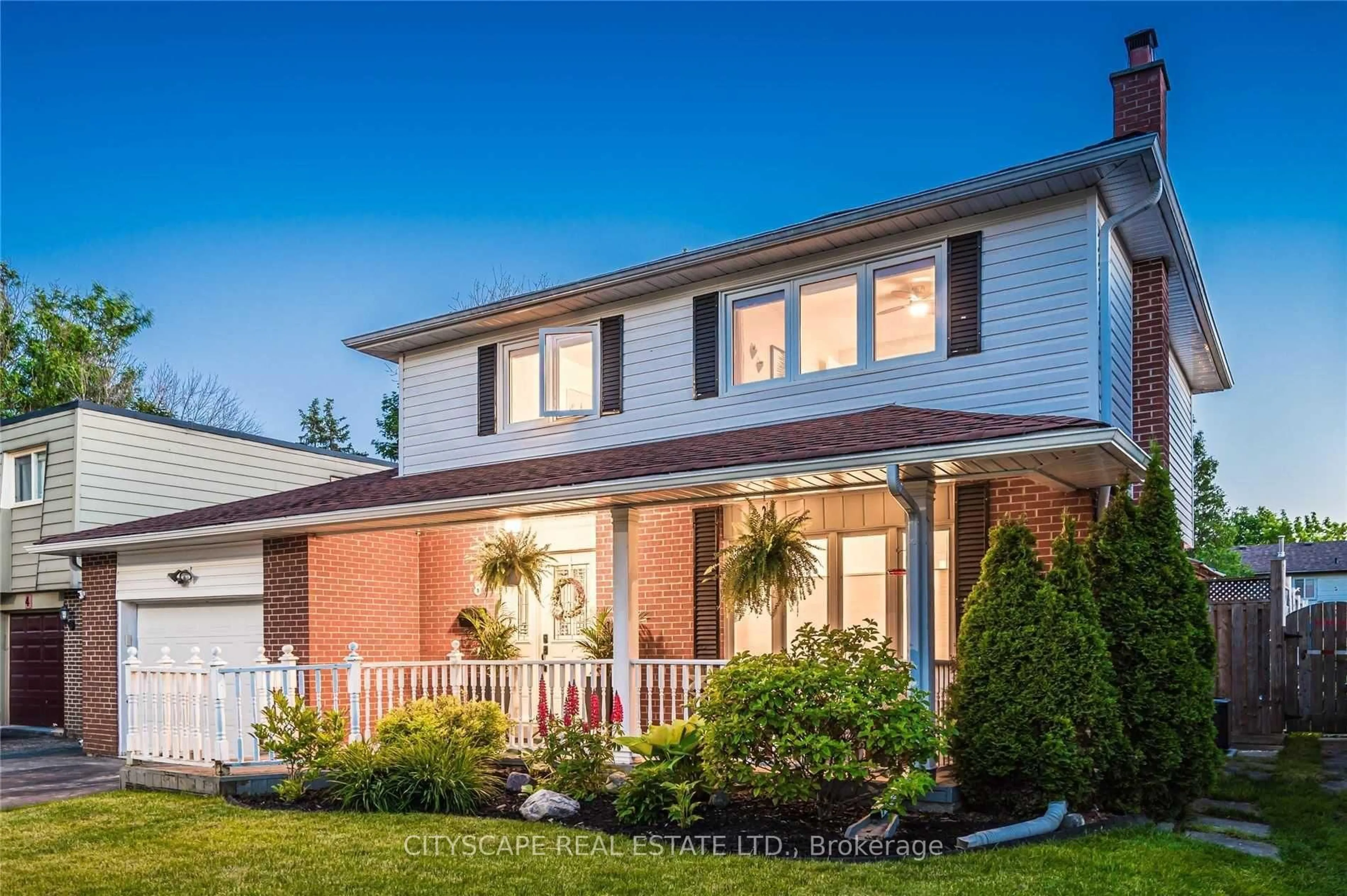Home with brick exterior material, street for 8 Avonmore Cres, Orangeville Ontario L9W 3C3
