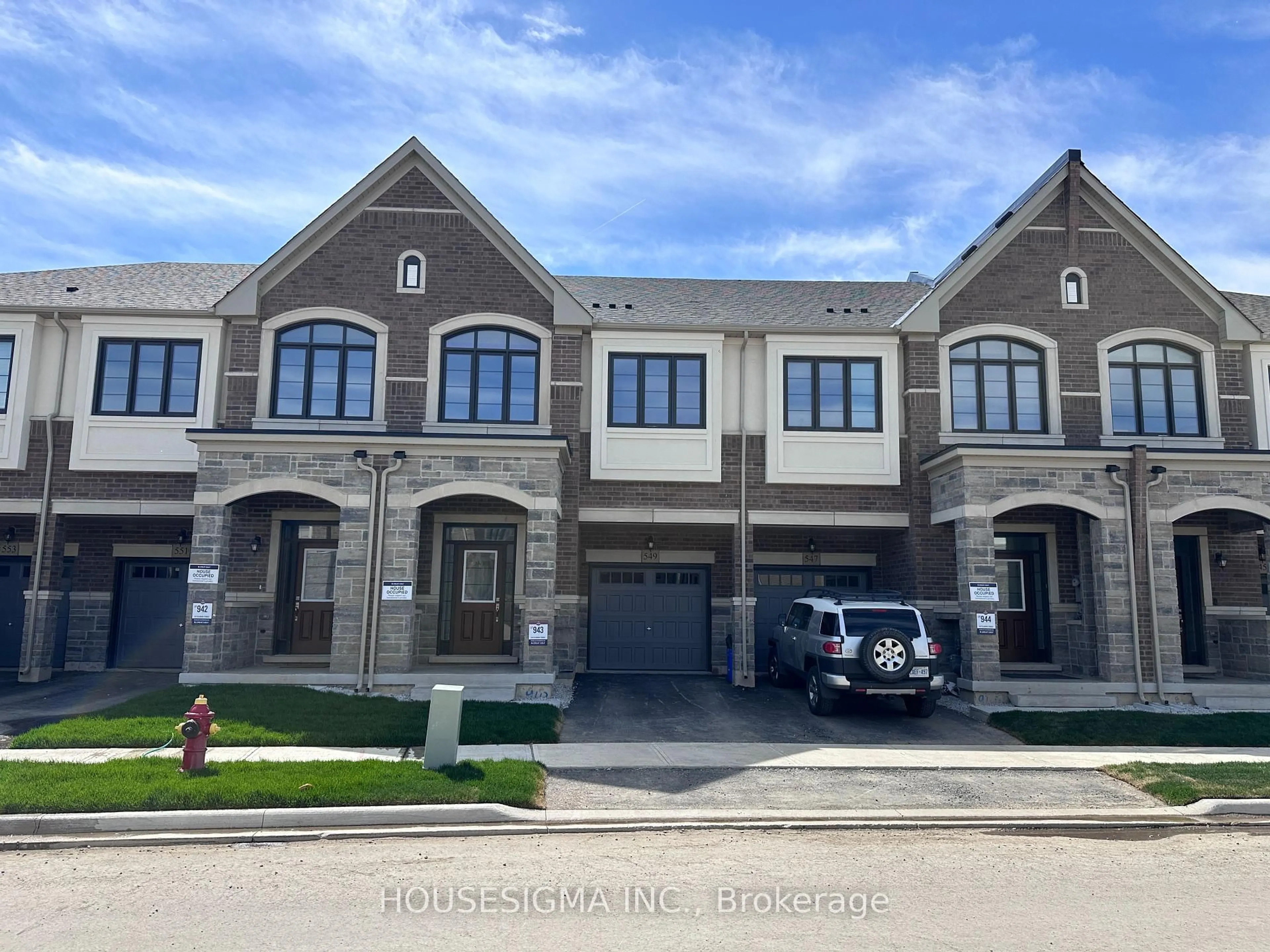 Home with brick exterior material, street for 549 CELANDINE Terr, Milton Ontario L9T 2X5