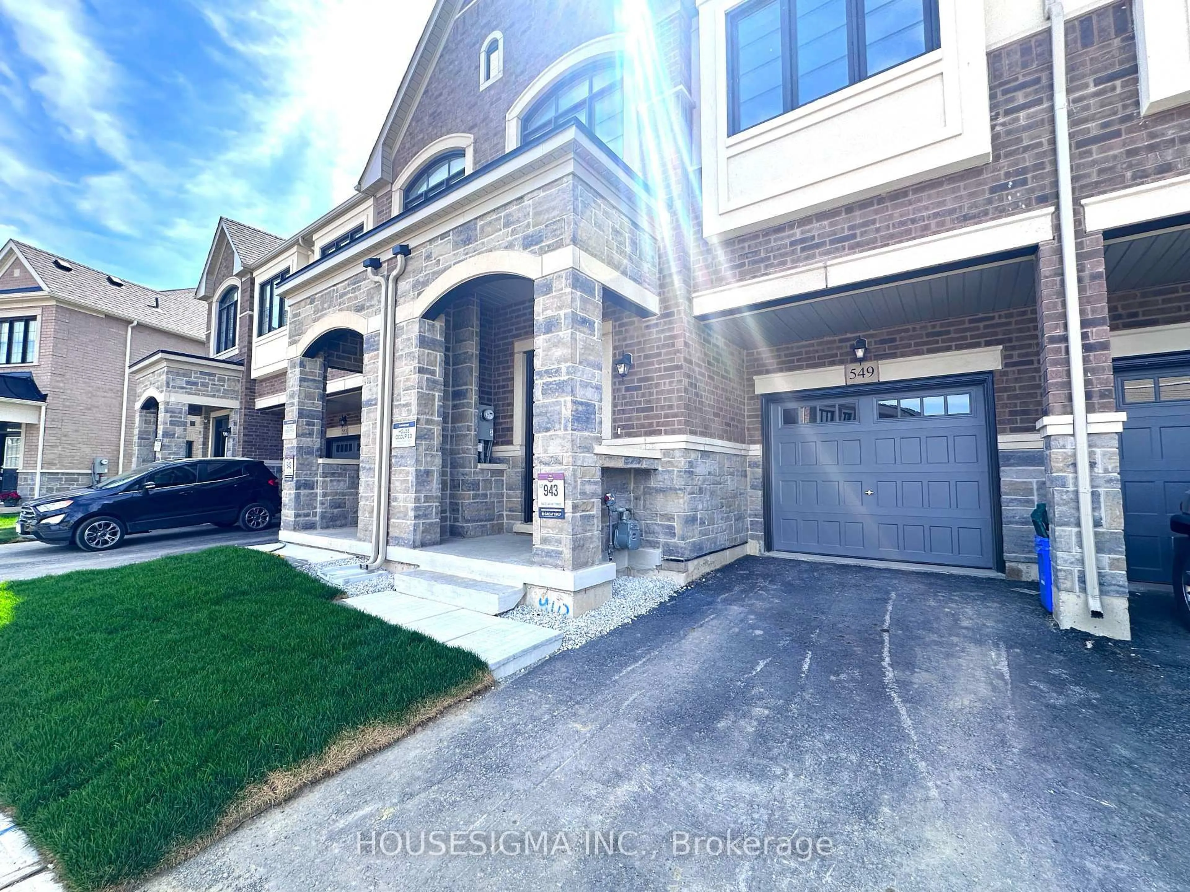 Home with brick exterior material, street for 549 CELANDINE Terr, Milton Ontario L9T 2X5