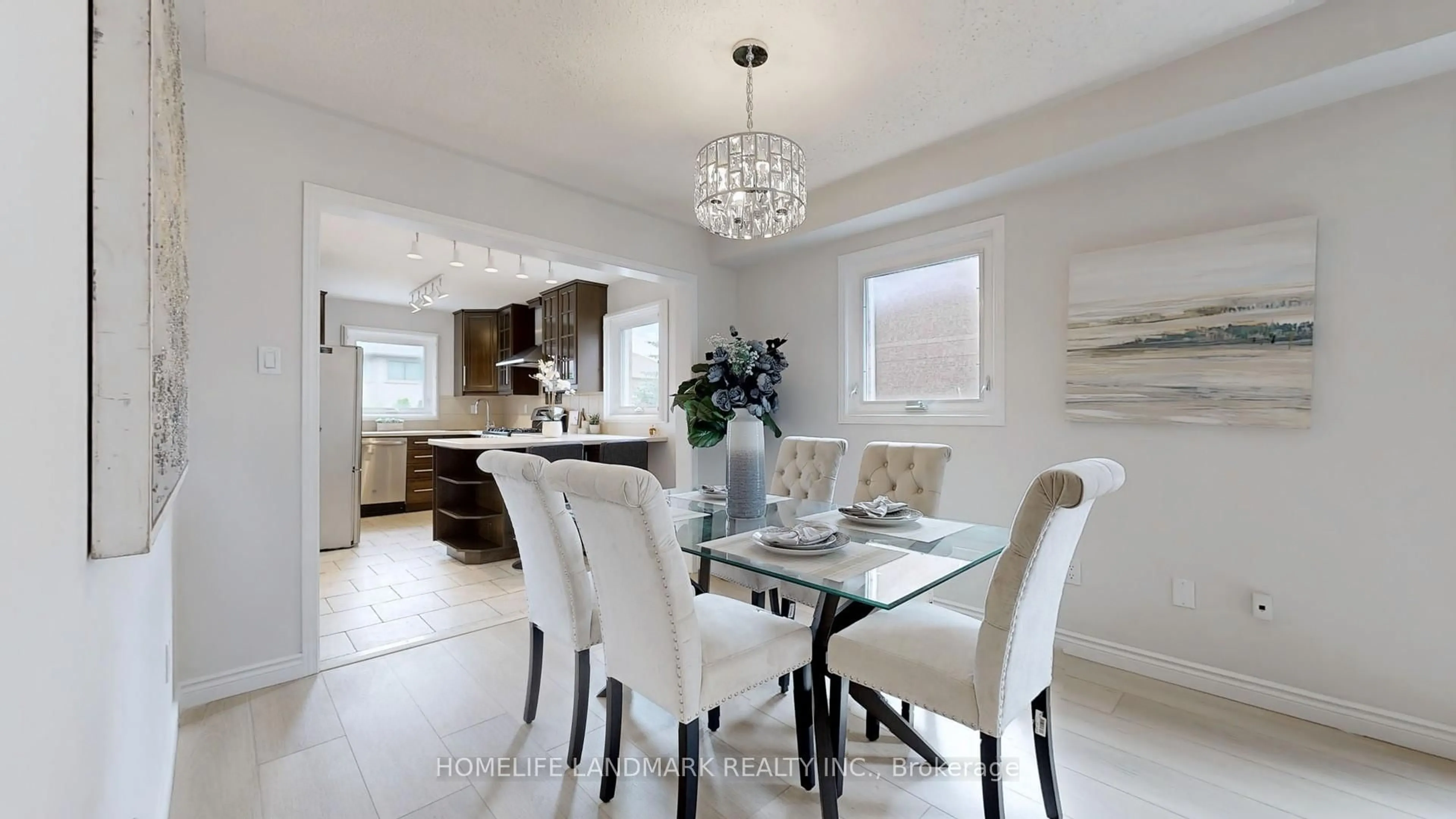 Dining room, ceramic/tile floor for 2243 Ridge Landing, Oakville Ontario L6M 3L6