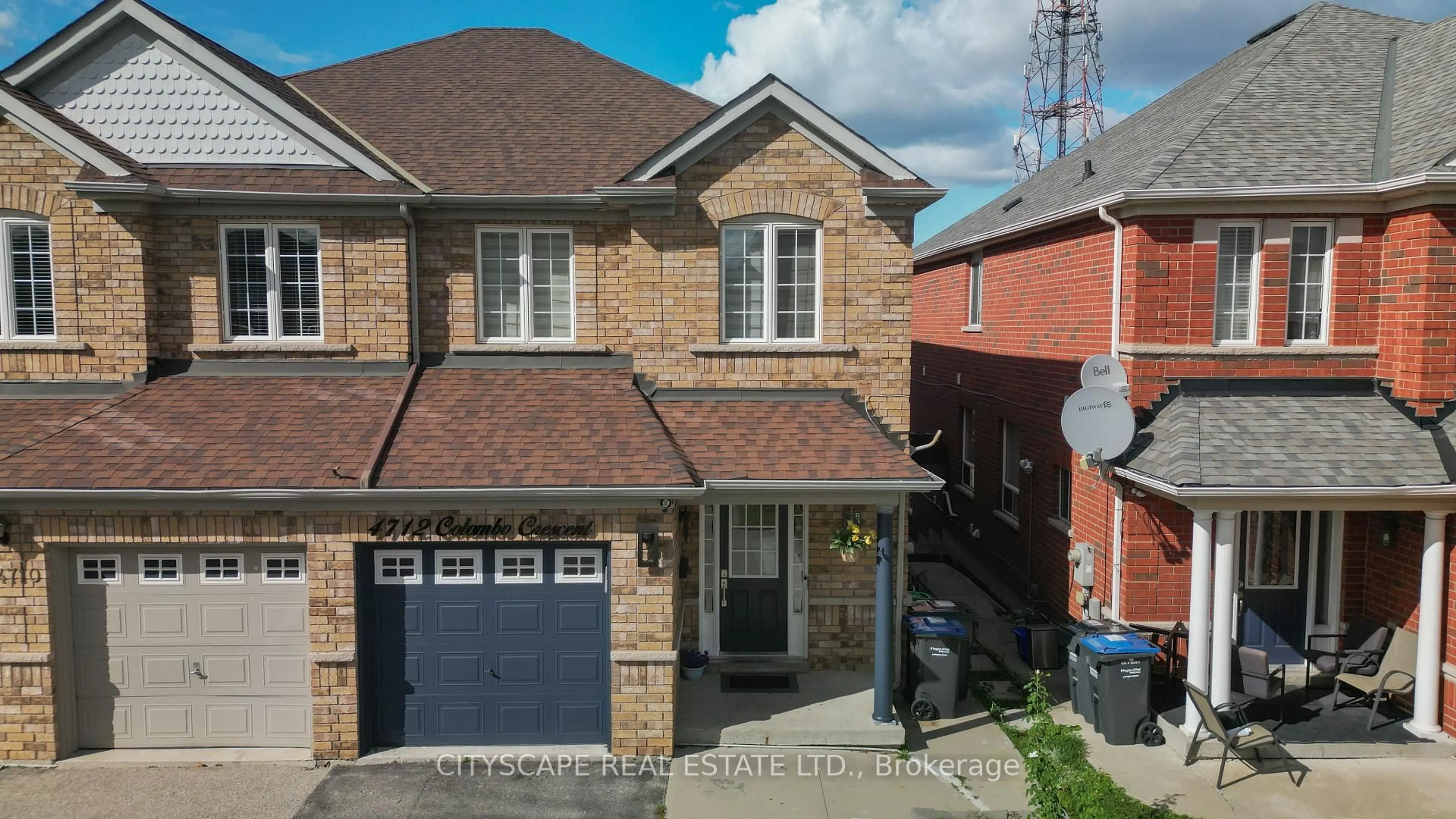 Home with brick exterior material, street for 4712 Colombo Cres, Mississauga Ontario L5M 7R4