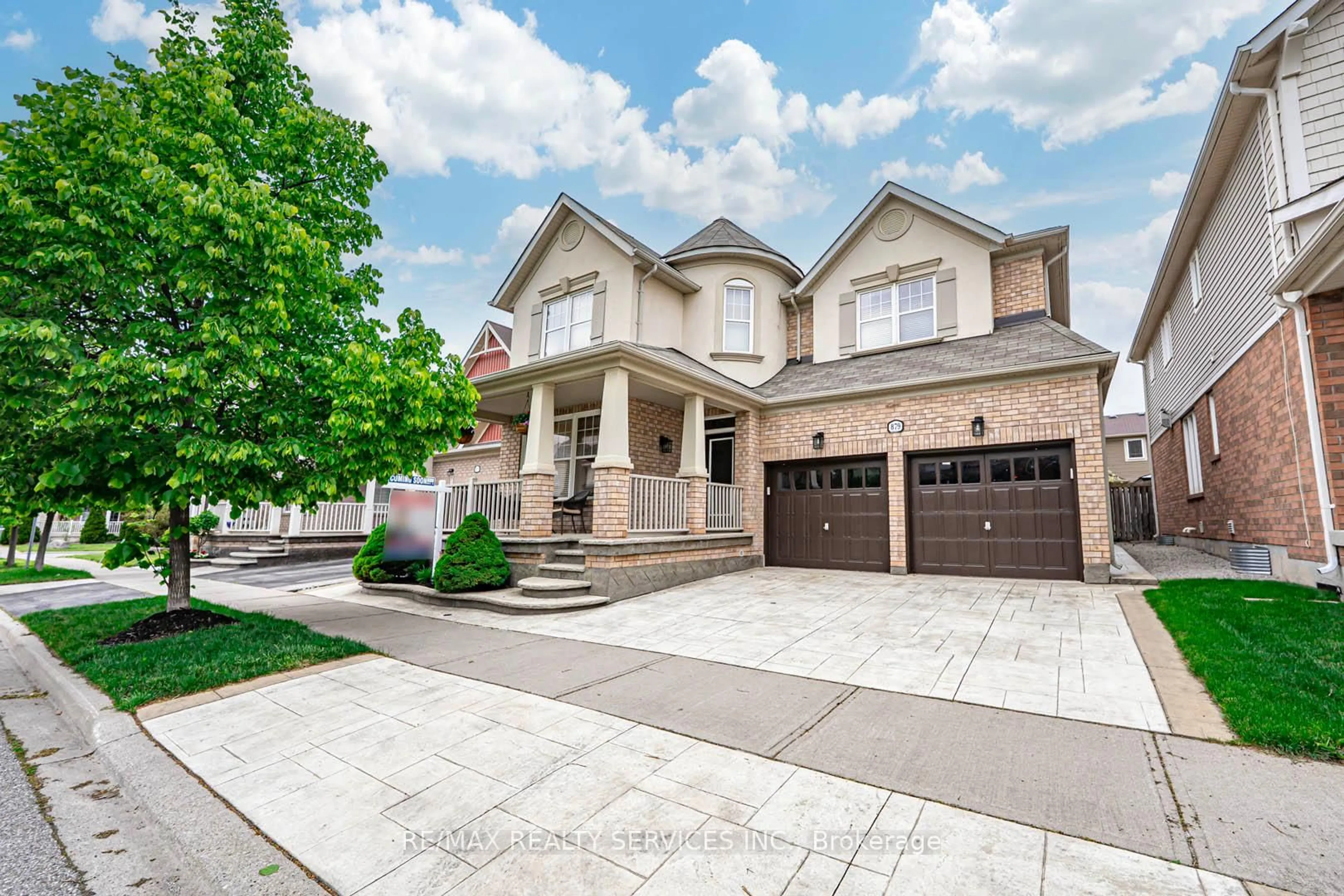 Home with brick exterior material, street for 879 Etherington Way, Milton Ontario L9T 0Z3