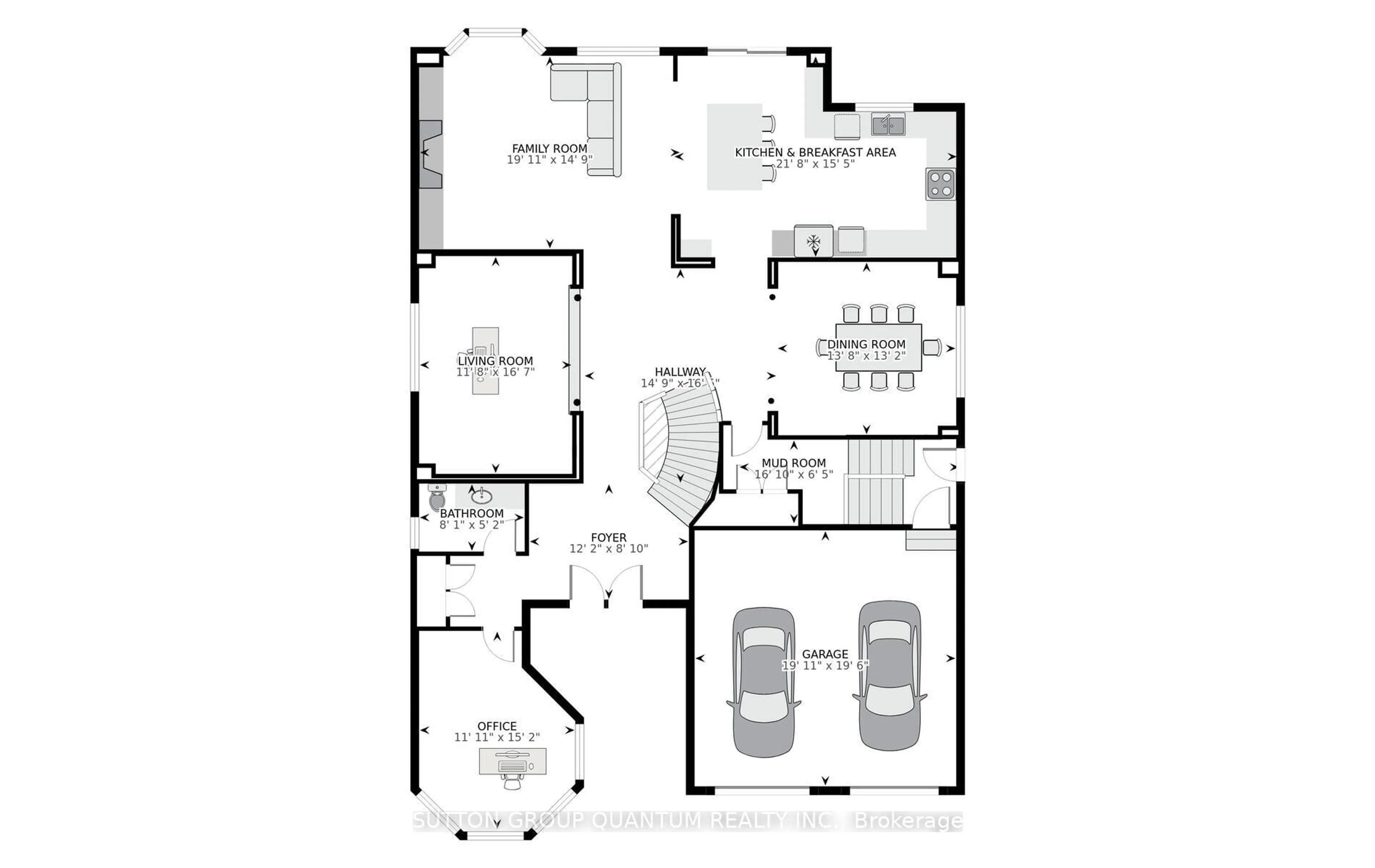 Floor plan for 3868 O'Neil Gate, Mississauga Ontario L5L 5X6