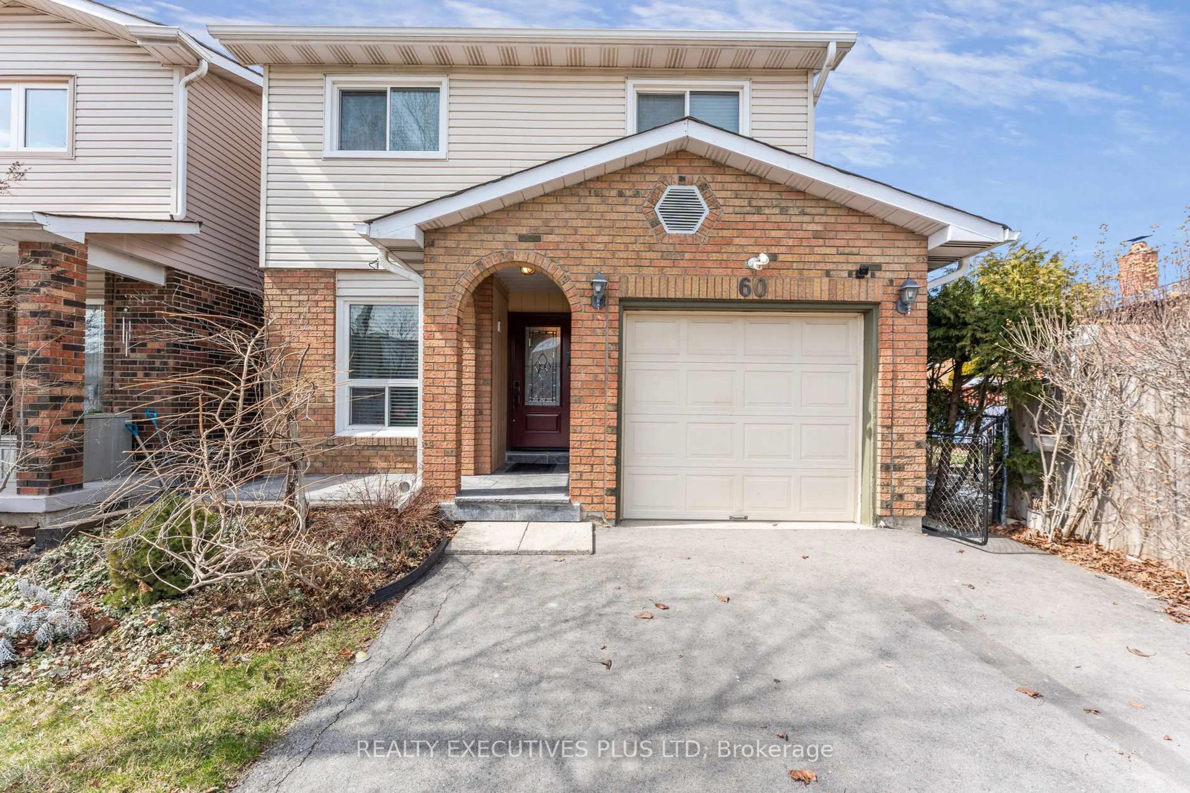 Home with brick exterior material, street for 60 Pluto Dr, Brampton Ontario L6V 3W5
