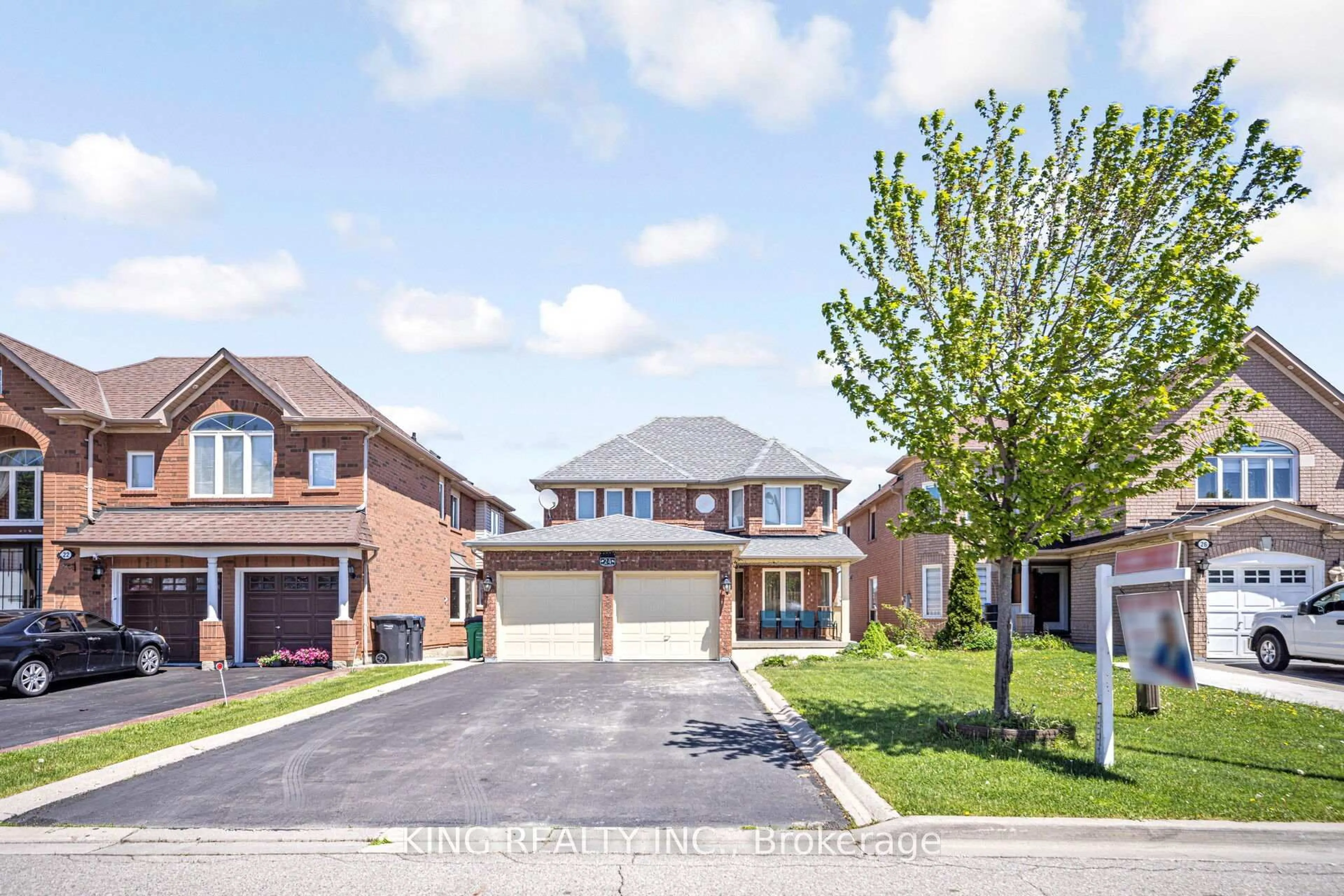 Home with brick exterior material, street for 24 Snow Leopard Crt, Brampton Ontario L6R 2L9