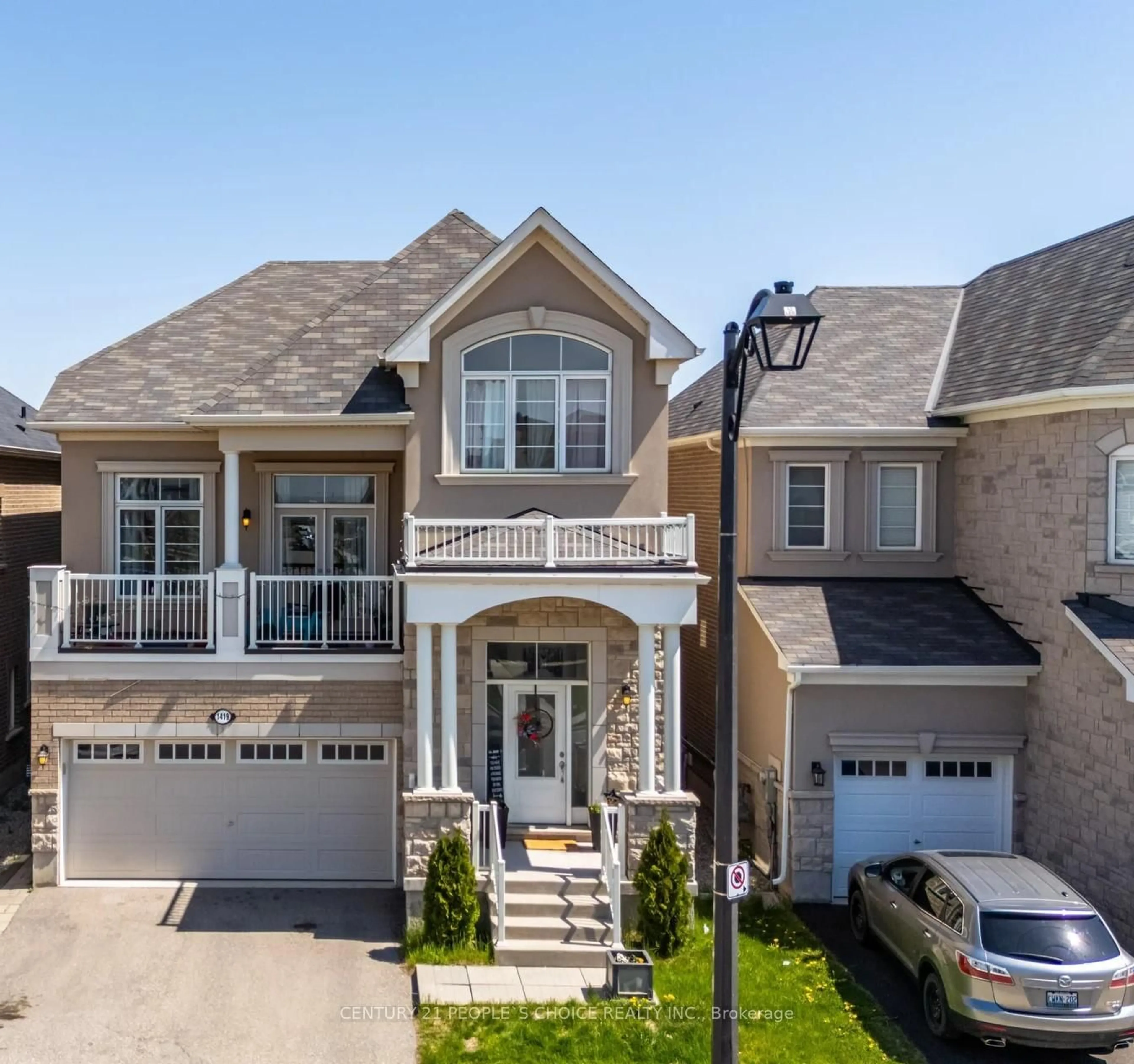 Home with brick exterior material, street for 1419 Chretien St, Milton Ontario L9E 1G7