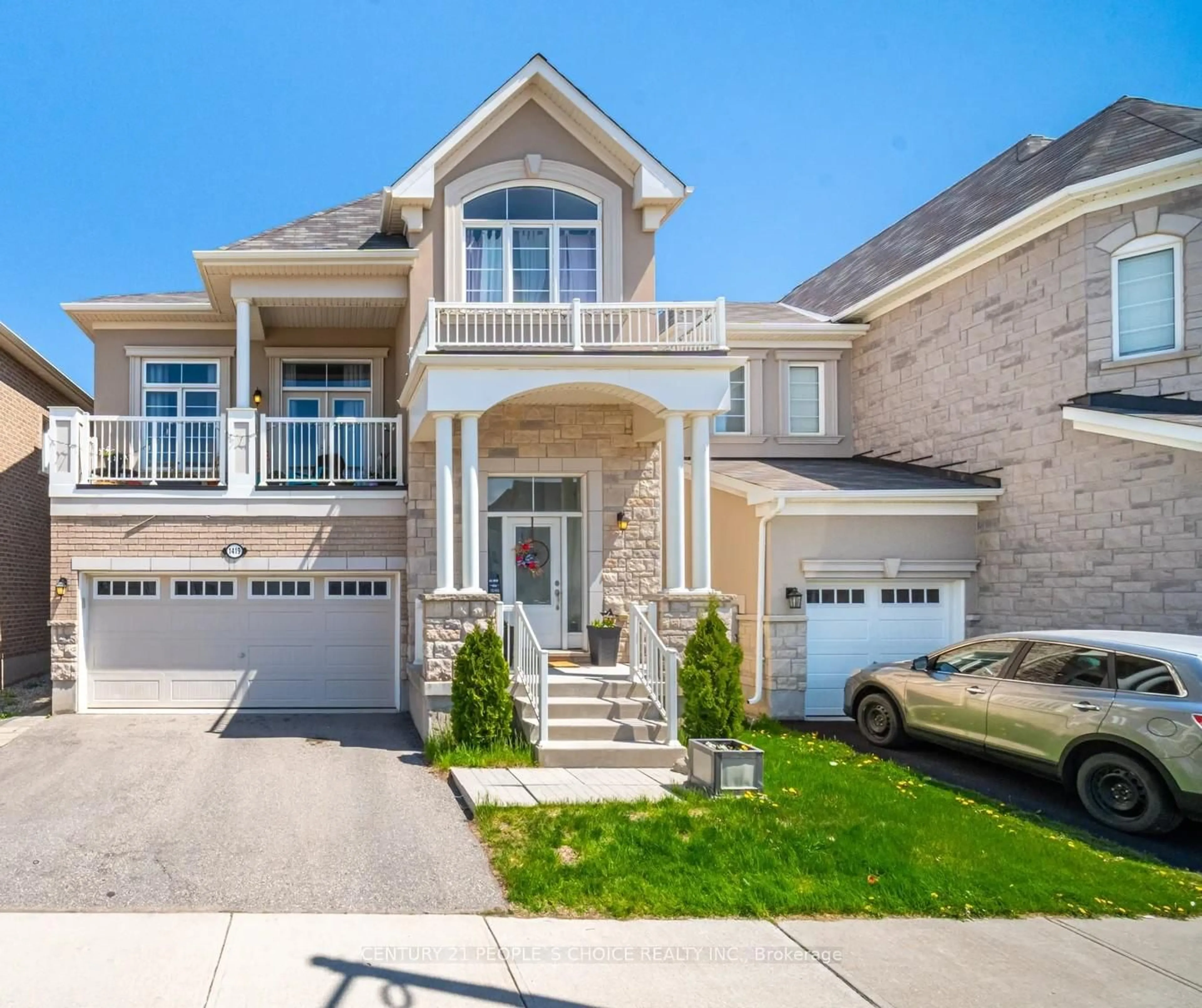 Home with brick exterior material, street for 1419 Chretien St, Milton Ontario L9E 1G7