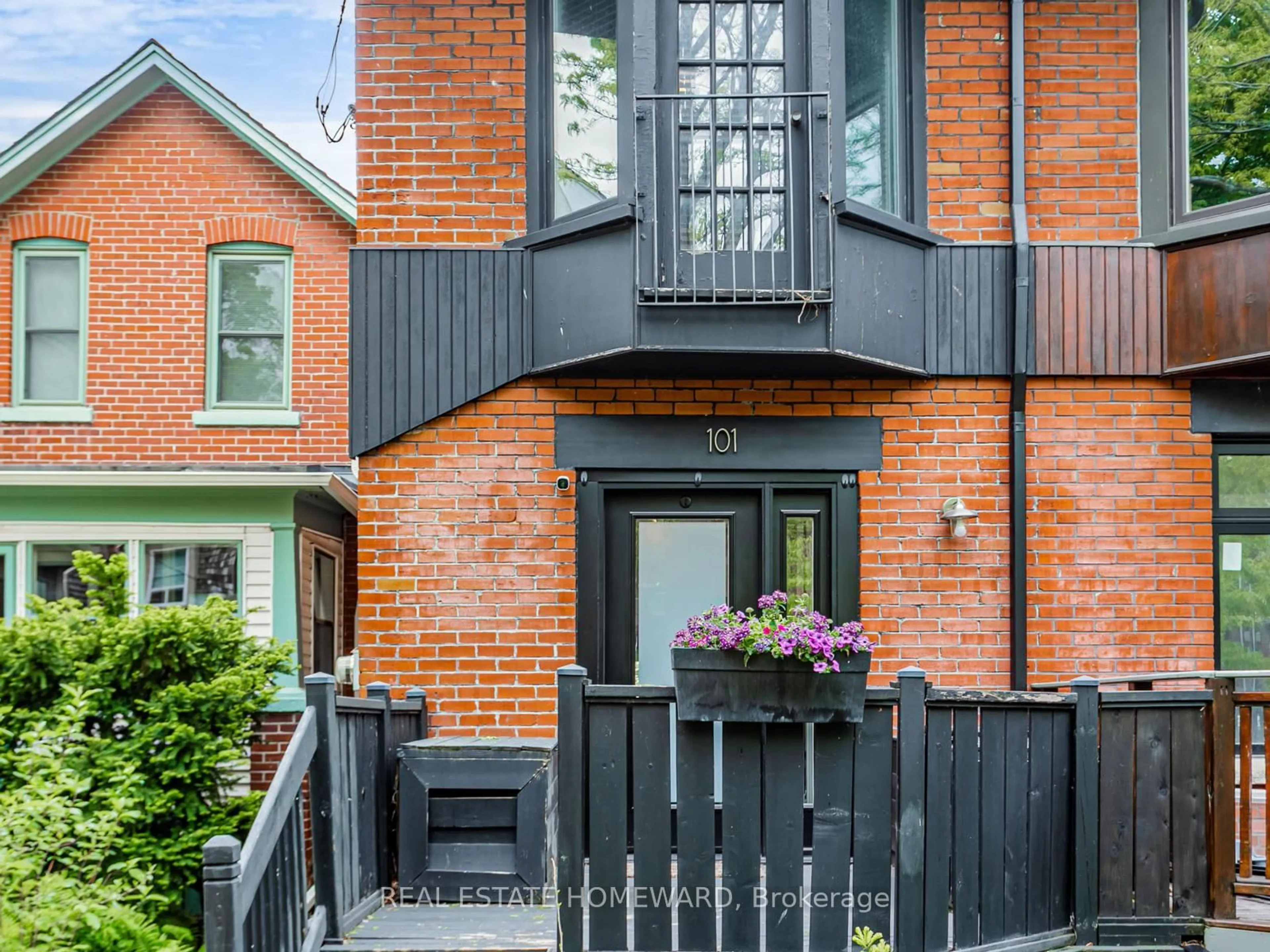 Home with brick exterior material, street for 101 Wright Ave, Toronto Ontario M6R 1L1