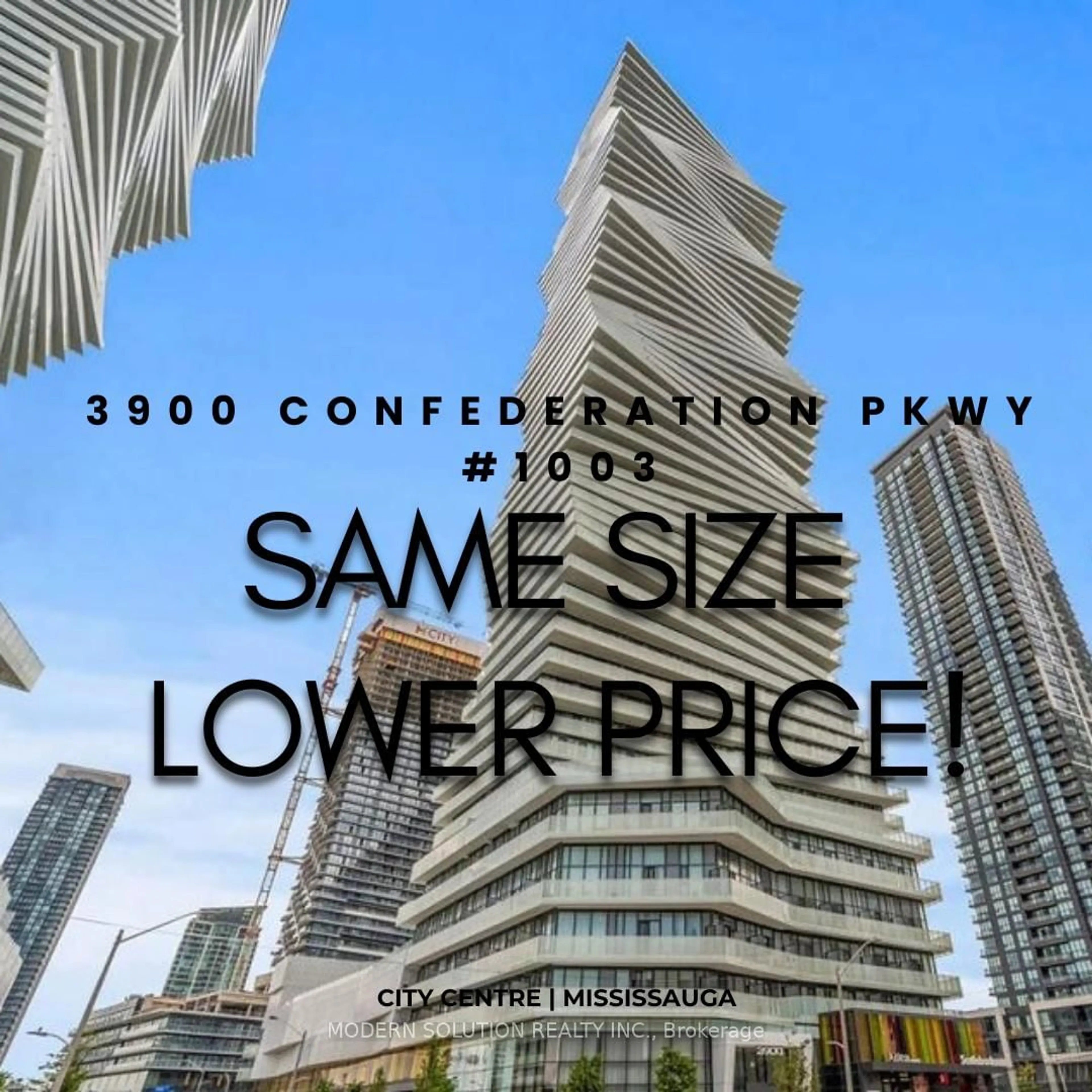 Unknown for 3900 Confederation Pkwy #1003, Mississauga Ontario L5B 0M3