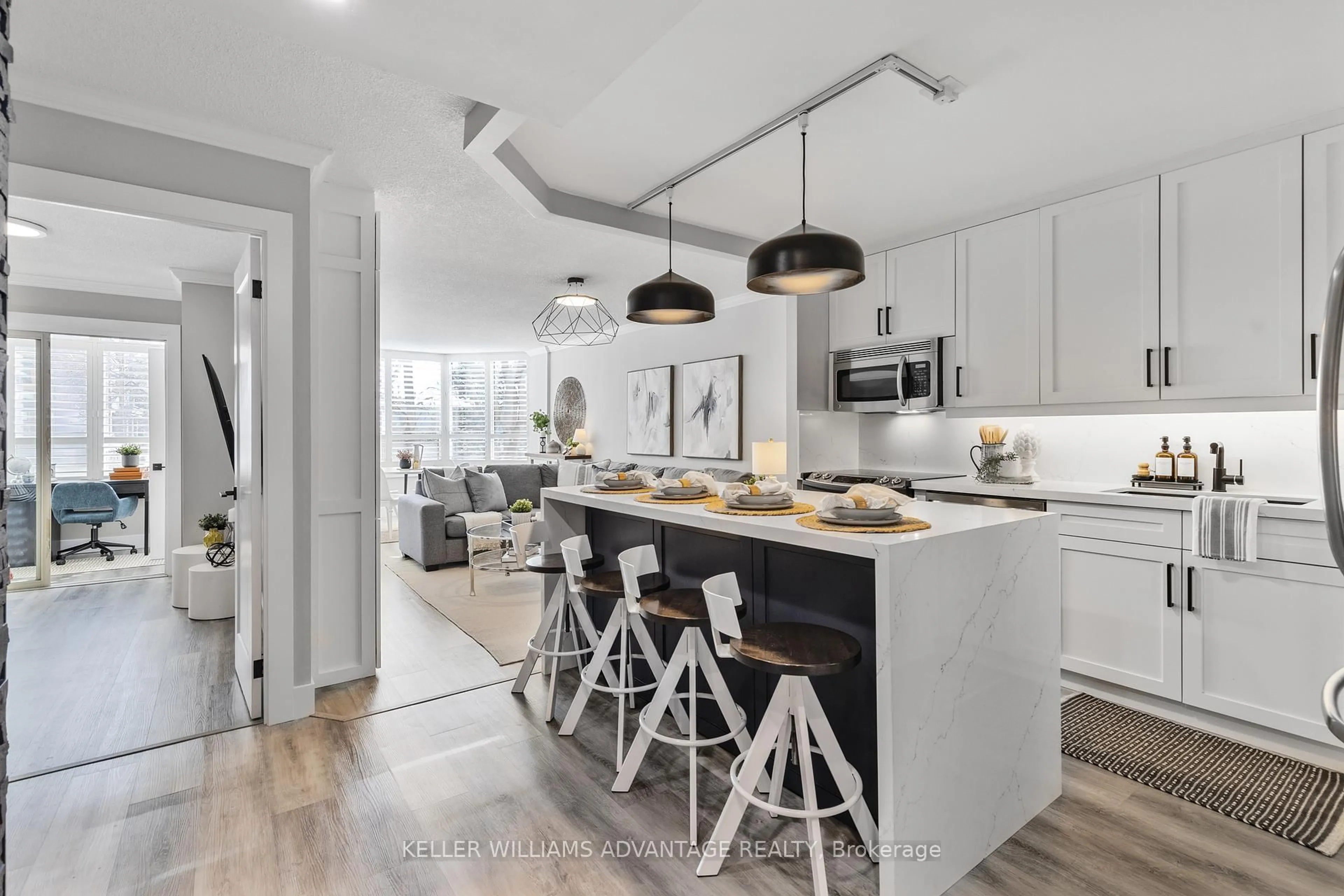 Open concept kitchen, unknown for 1270 Maple Crossing Blvd #208, Burlington Ontario L7S 2J3