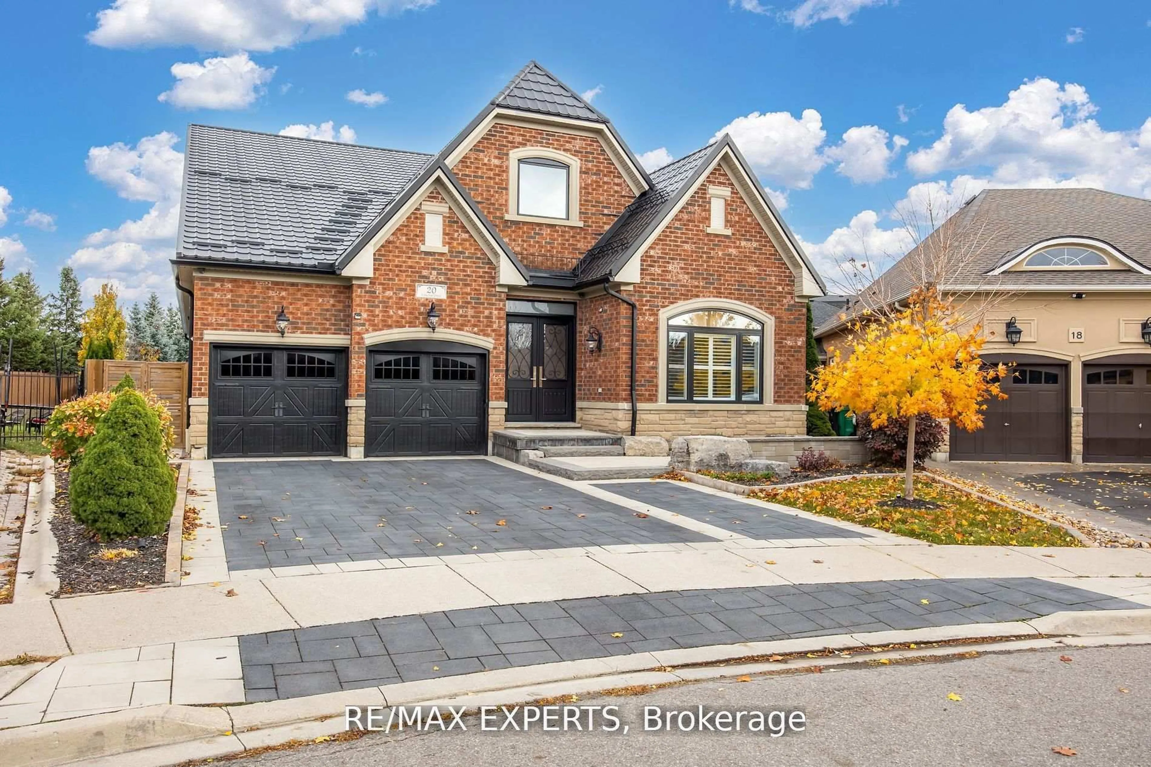 Home with brick exterior material, street for 20 Concorde Dr, Brampton Ontario L6P 1V6