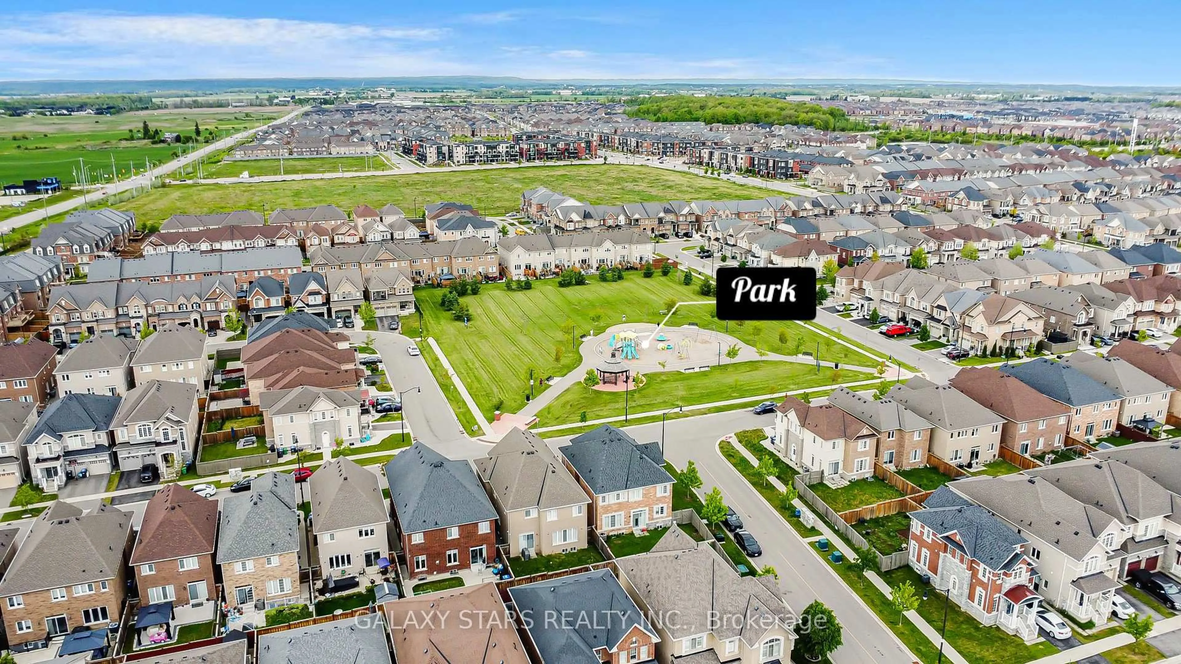 A pic from outside/outdoor area/front of a property/back of a property/a pic from drone, unknown for 312 Buick Blvd, Brampton Ontario L7A 4L8
