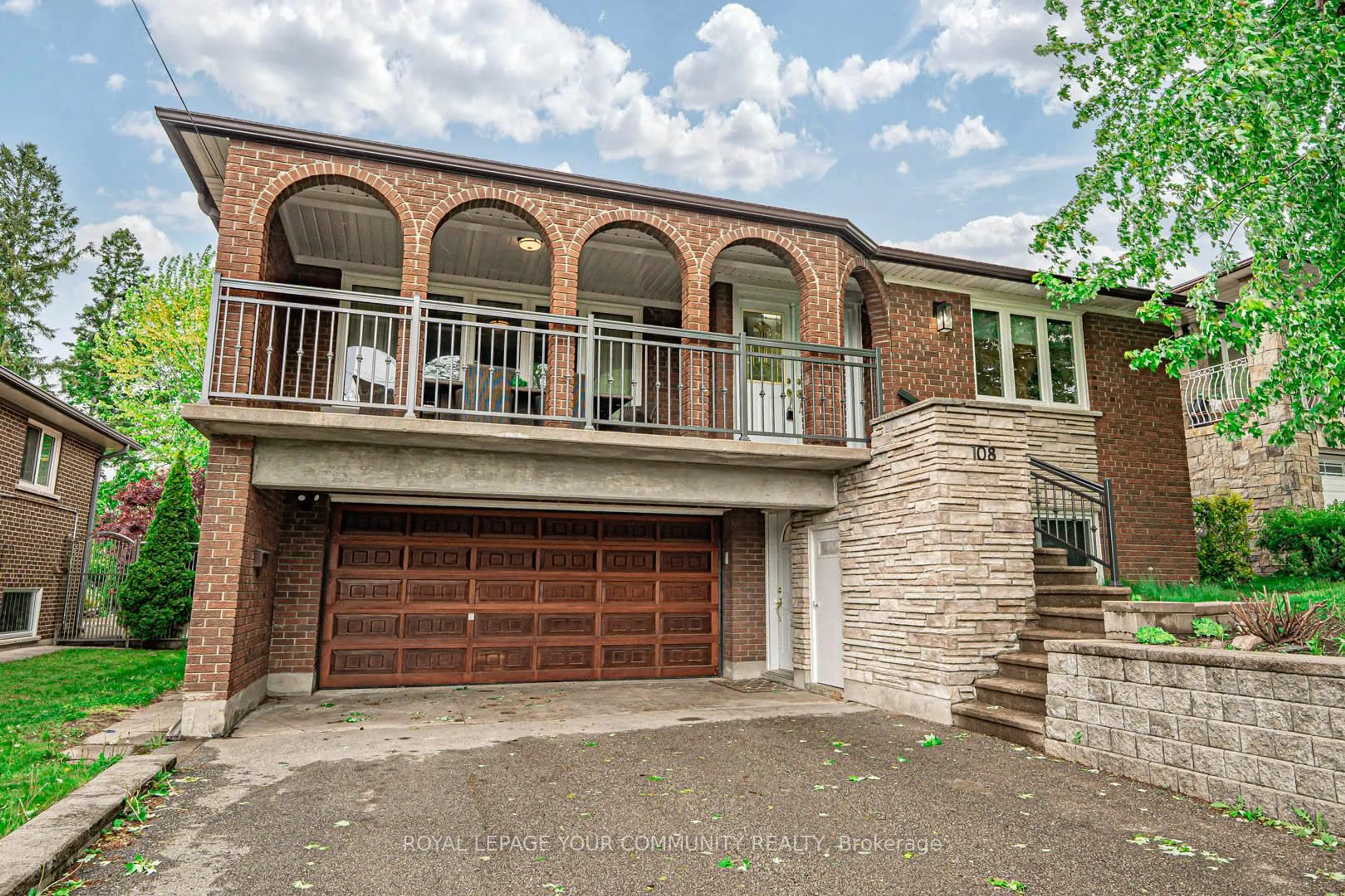 Home with brick exterior material, street for 108 Rowntree Mill Rd, Toronto Ontario M9L 1C6