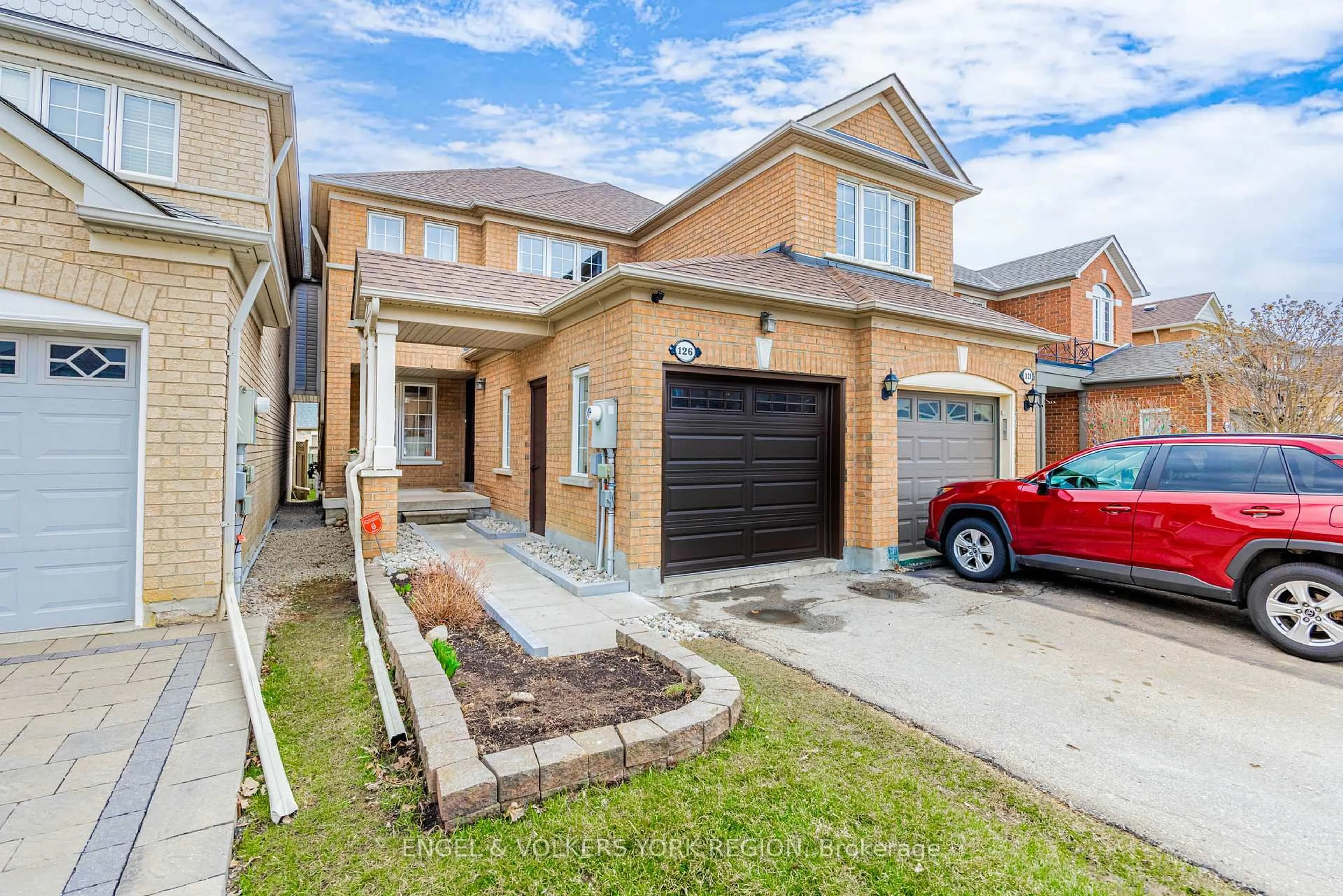 Home with brick exterior material, street for 126 Olympia Cres, Brampton Ontario L6X 4W3