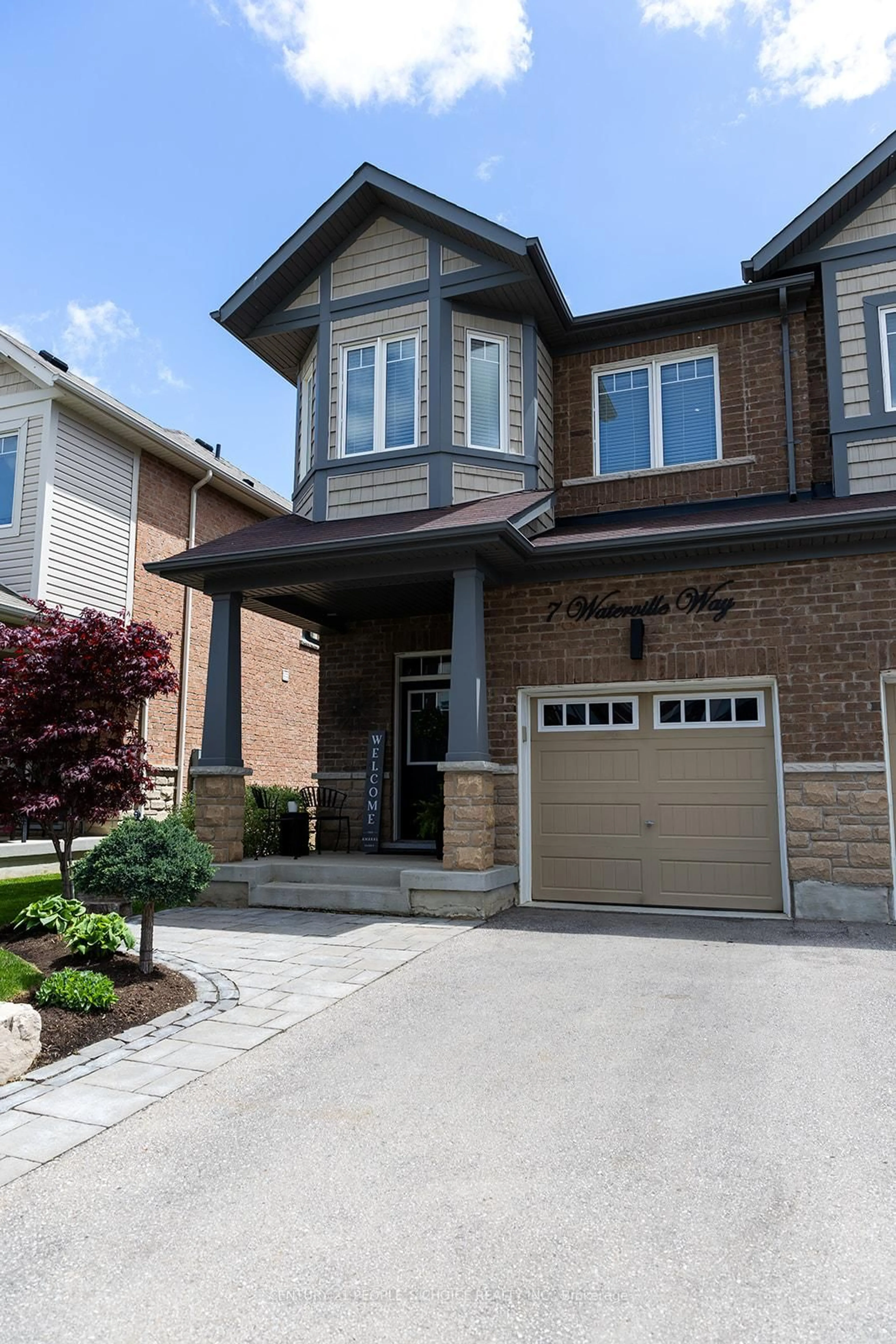 Home with brick exterior material, street for 7 Waterville Way, Caledon Ontario L7C 3P8