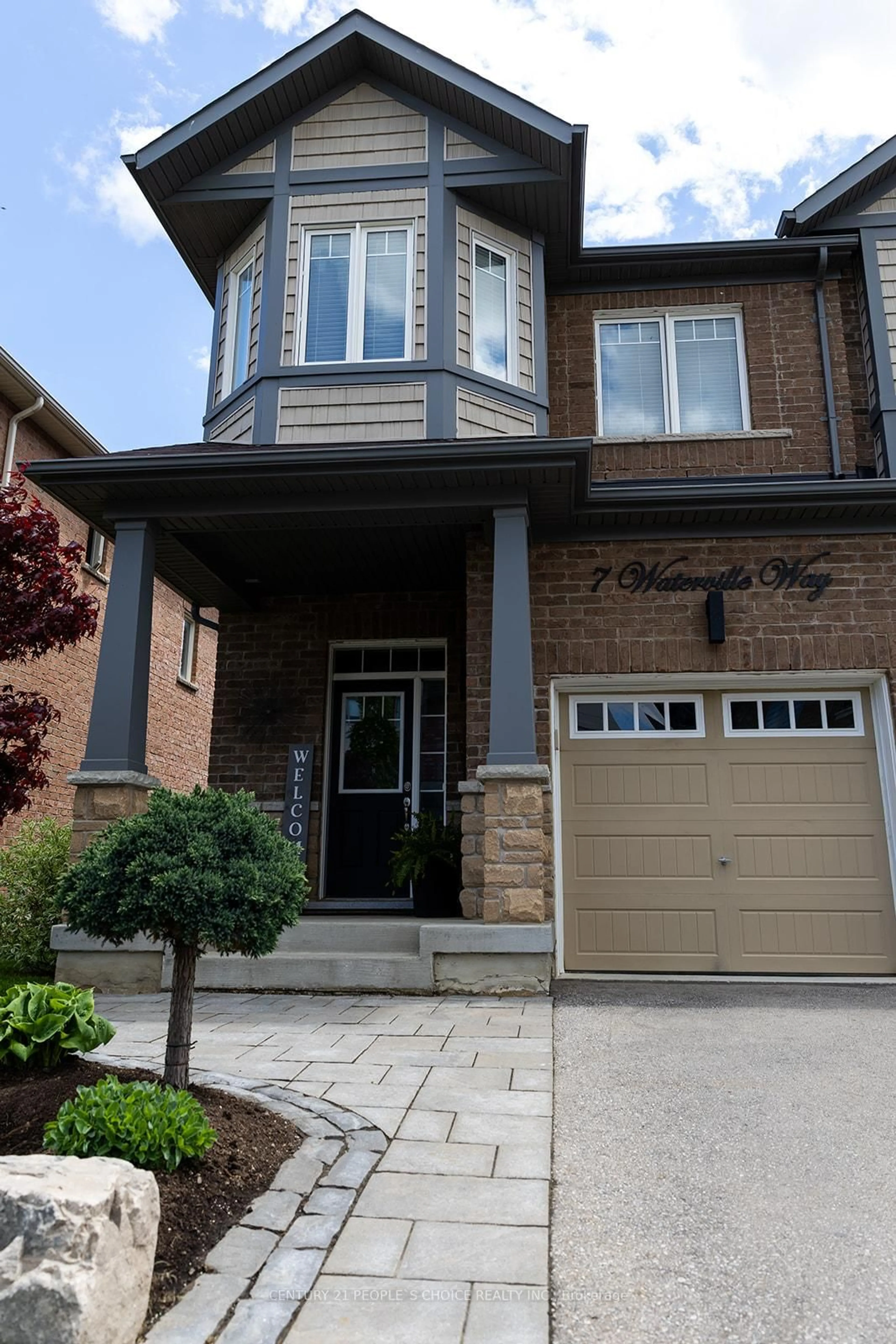 Home with brick exterior material, street for 7 Waterville Way, Caledon Ontario L7C 3P8