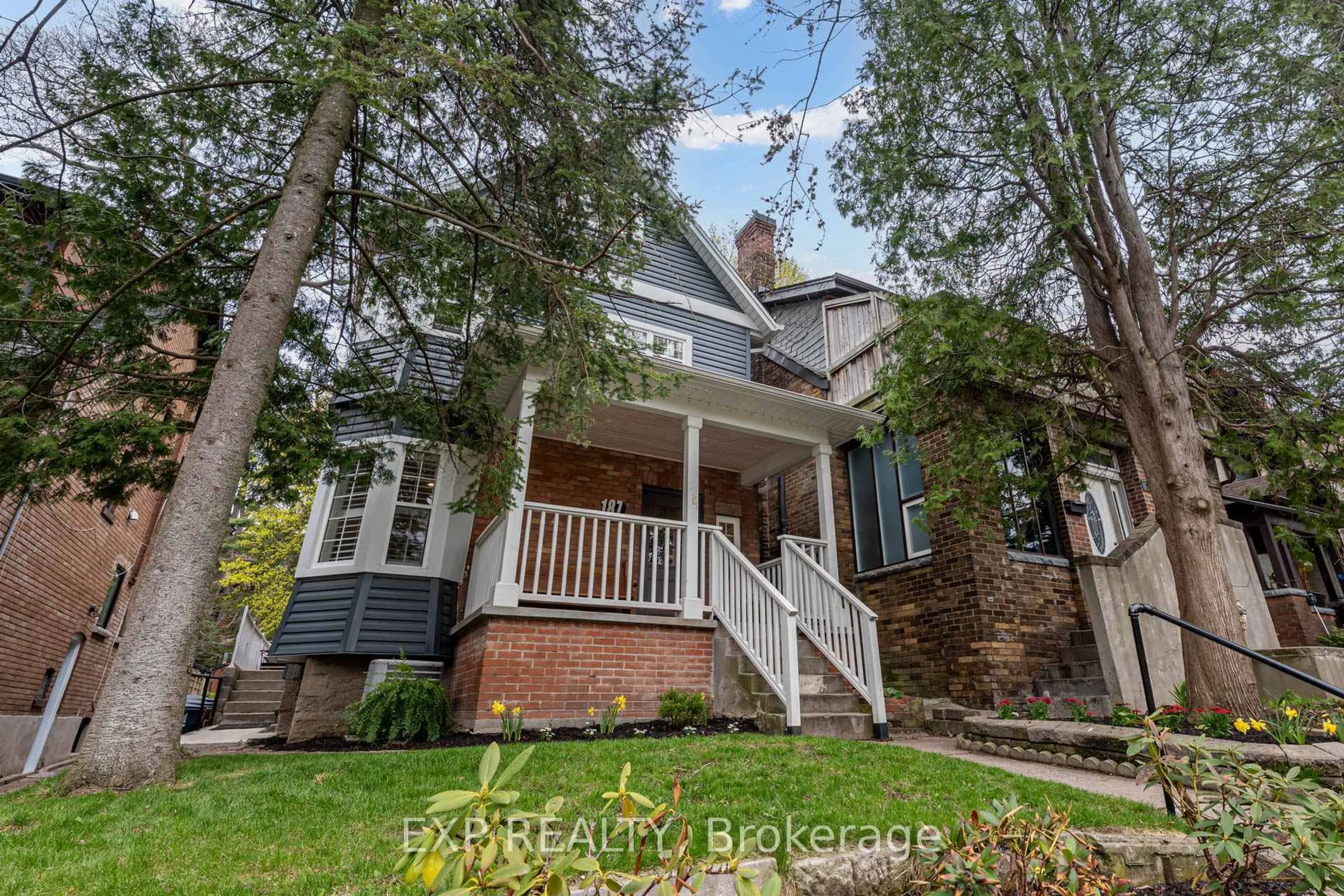 Home with brick exterior material, street for 187 Clendenan Ave, Toronto Ontario M6P 2W9