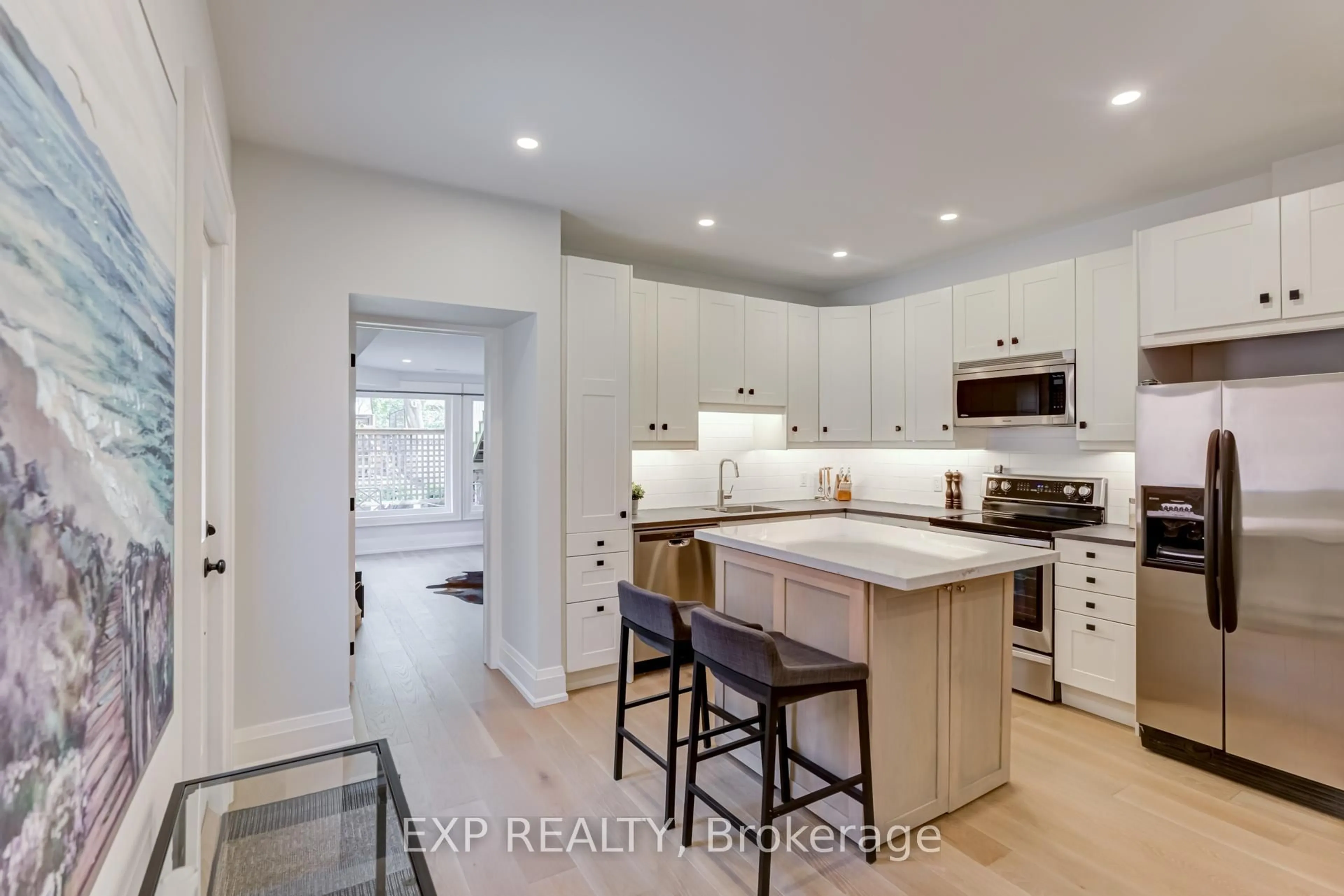 Open concept kitchen, unknown for 187 Clendenan Ave, Toronto Ontario M6P 2W9