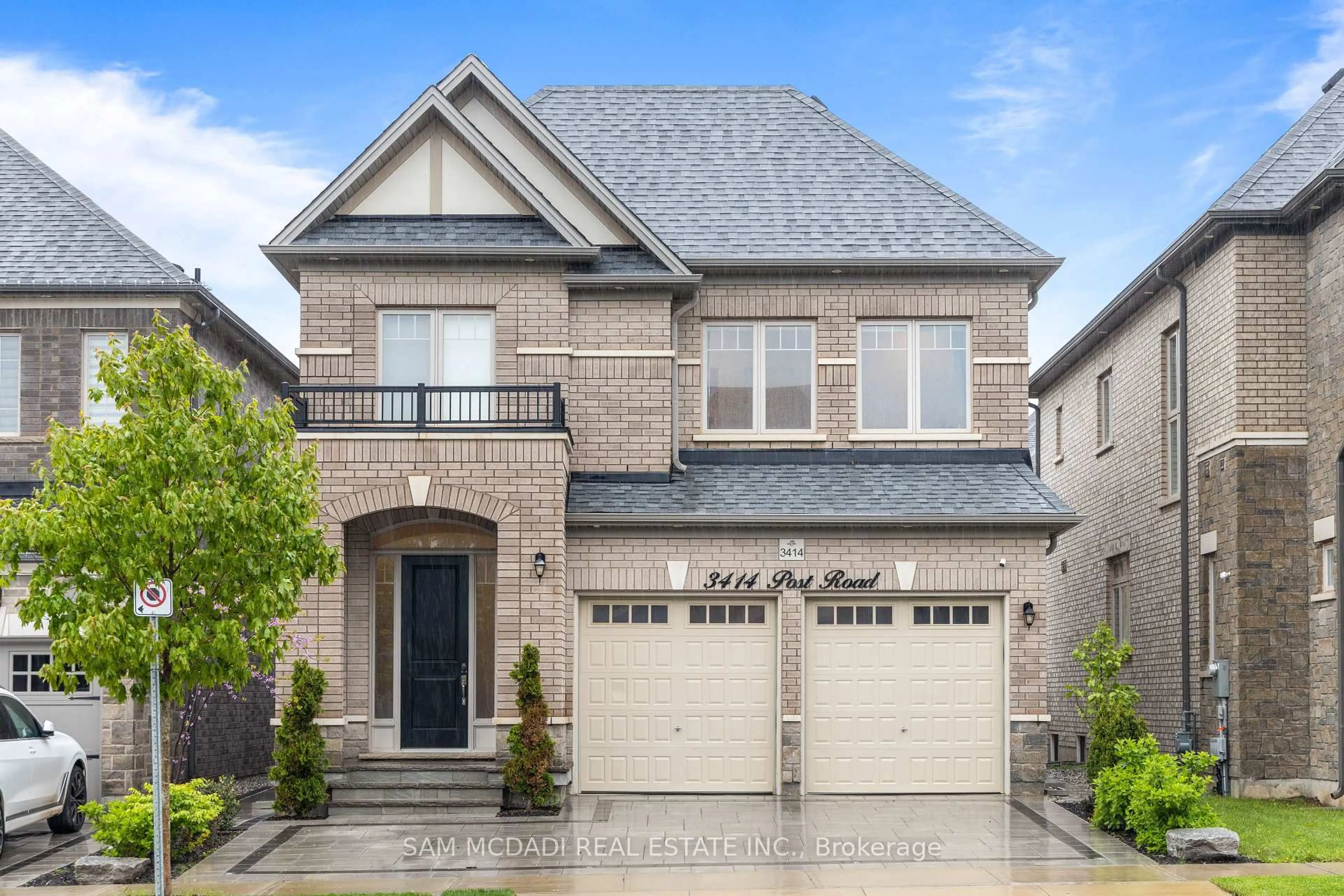 Home with brick exterior material, street for 3414 Post Rd, Oakville Ontario L6H 0Z2