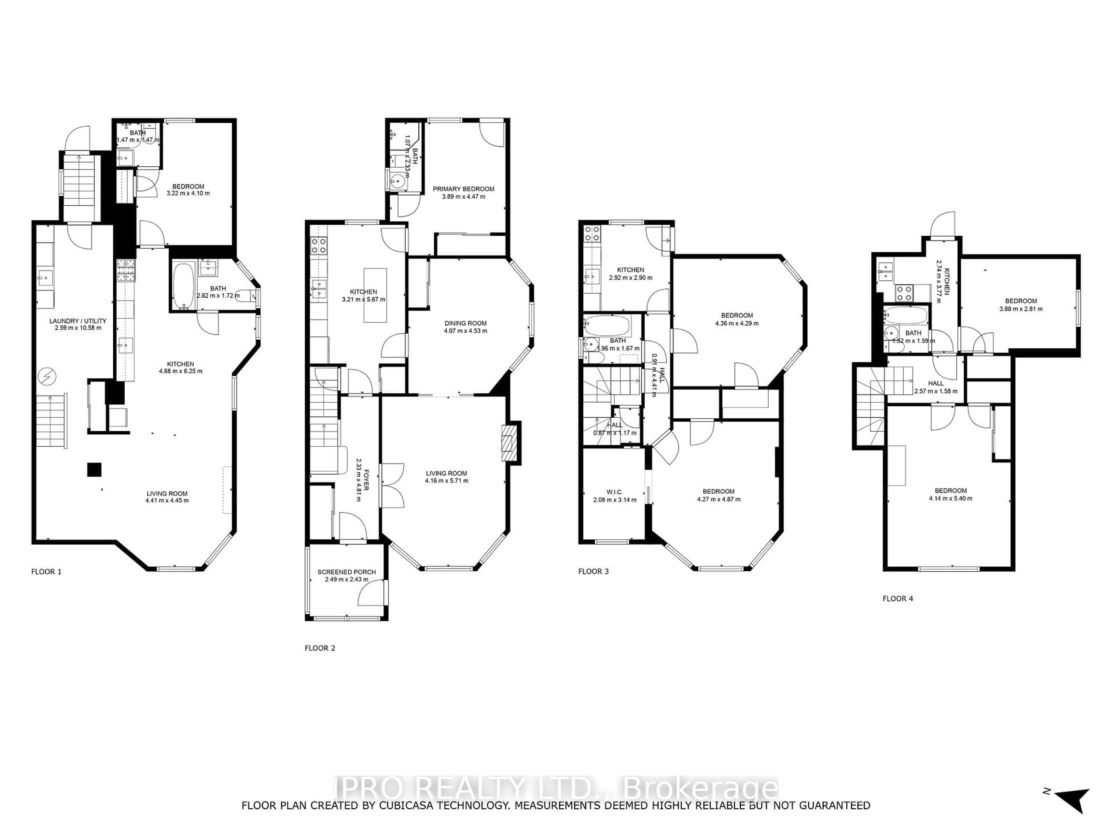 Floor plan for 15 Macdonell Ave, Toronto Ontario M6R 2A3