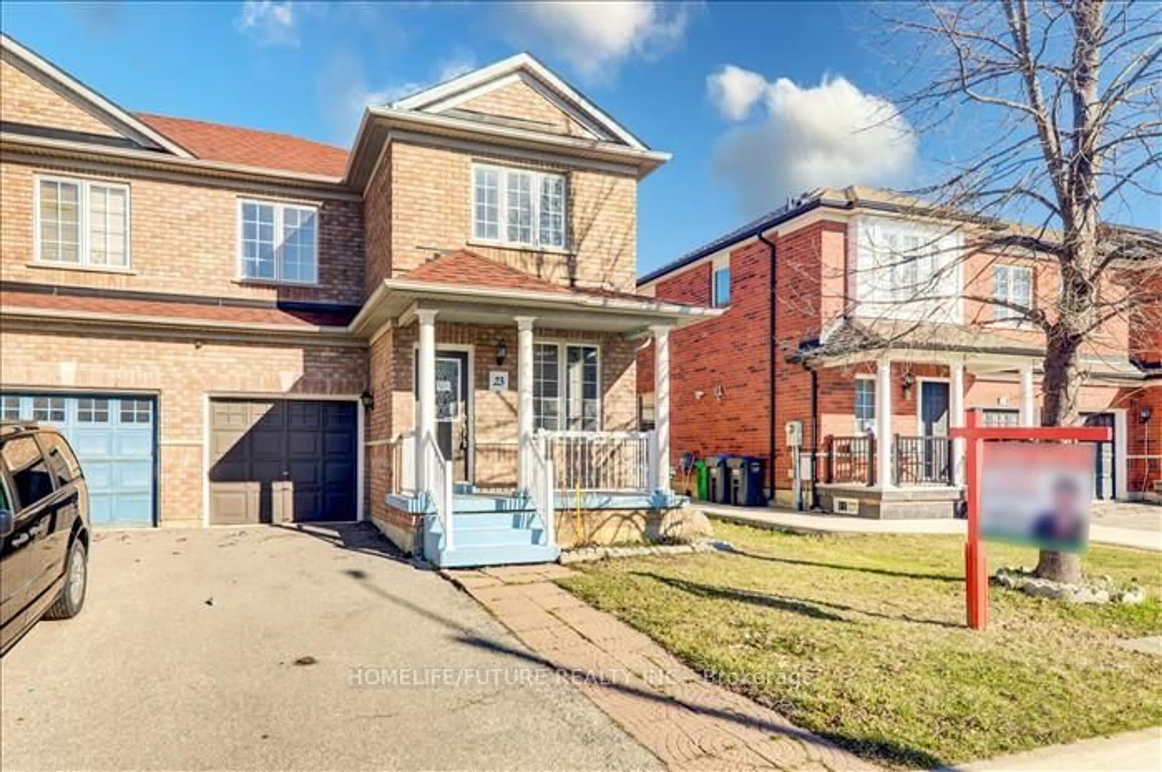 Home with brick exterior material, street for 23 Starhill Cres, Brampton Ontario L6R 2P9