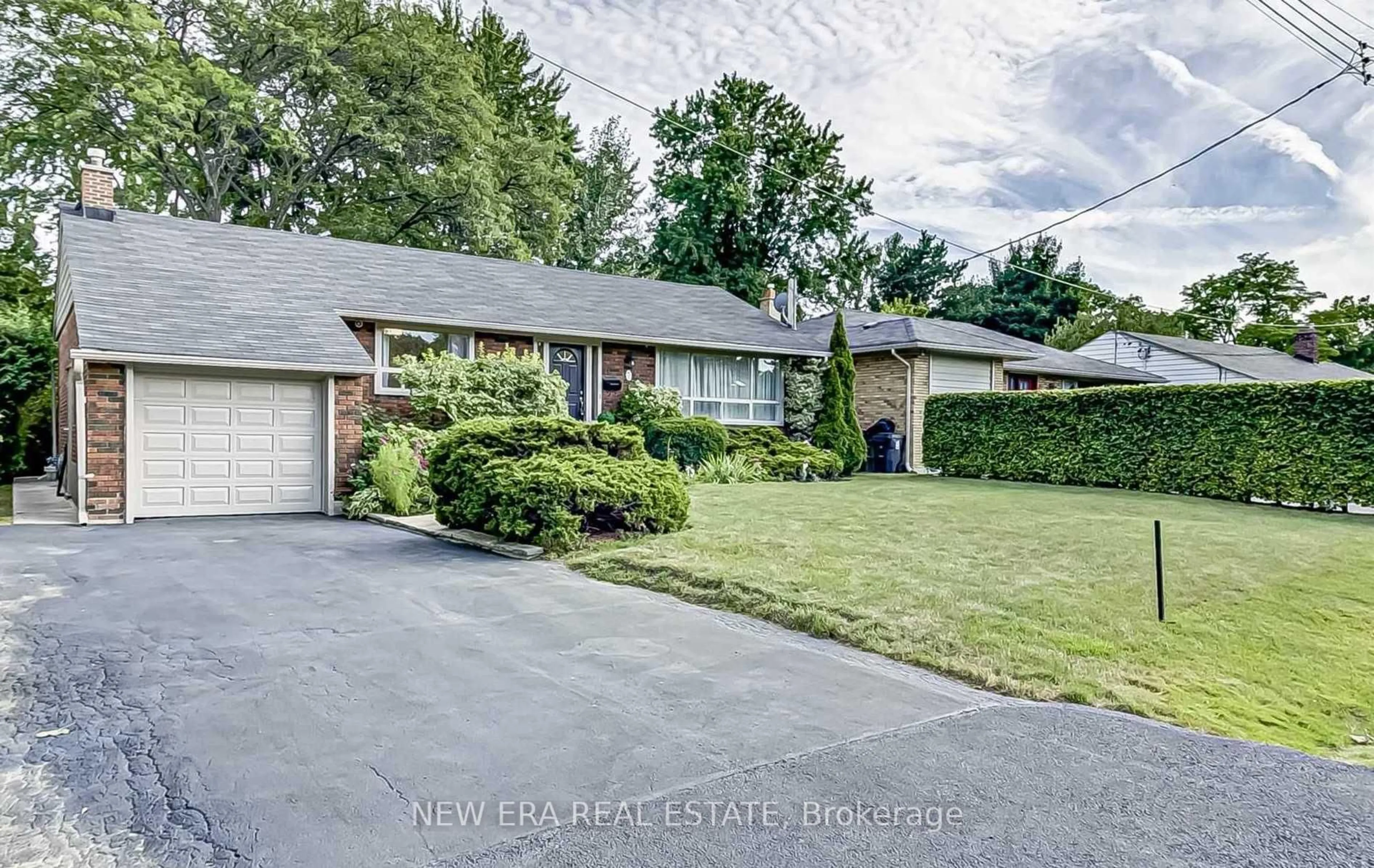 Home with brick exterior material, street for 7 Greening Cres, Toronto Ontario M9A 1N9