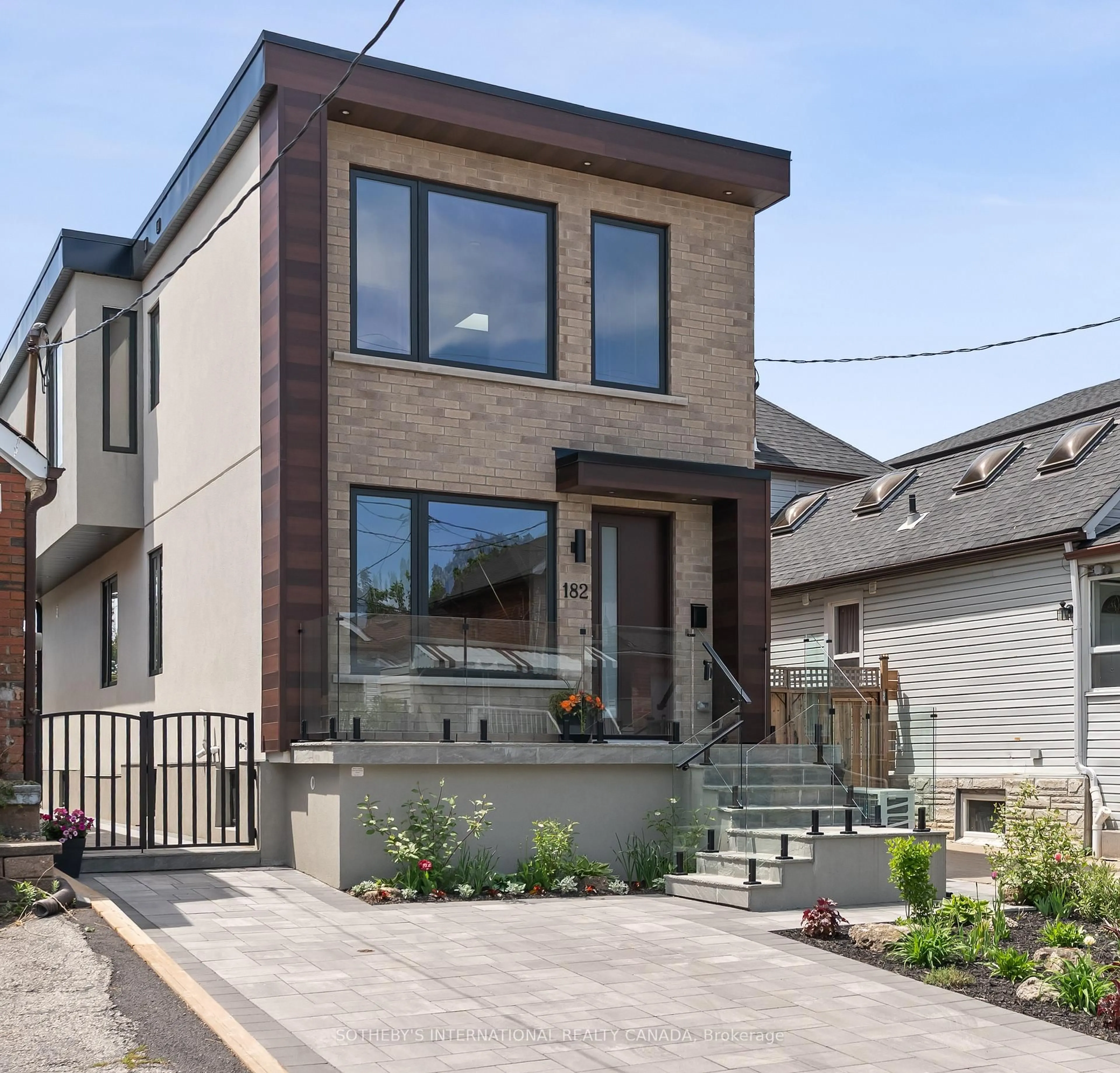 Home with brick exterior material, street for 182 Chambers Ave, Toronto Ontario M6N 3M6