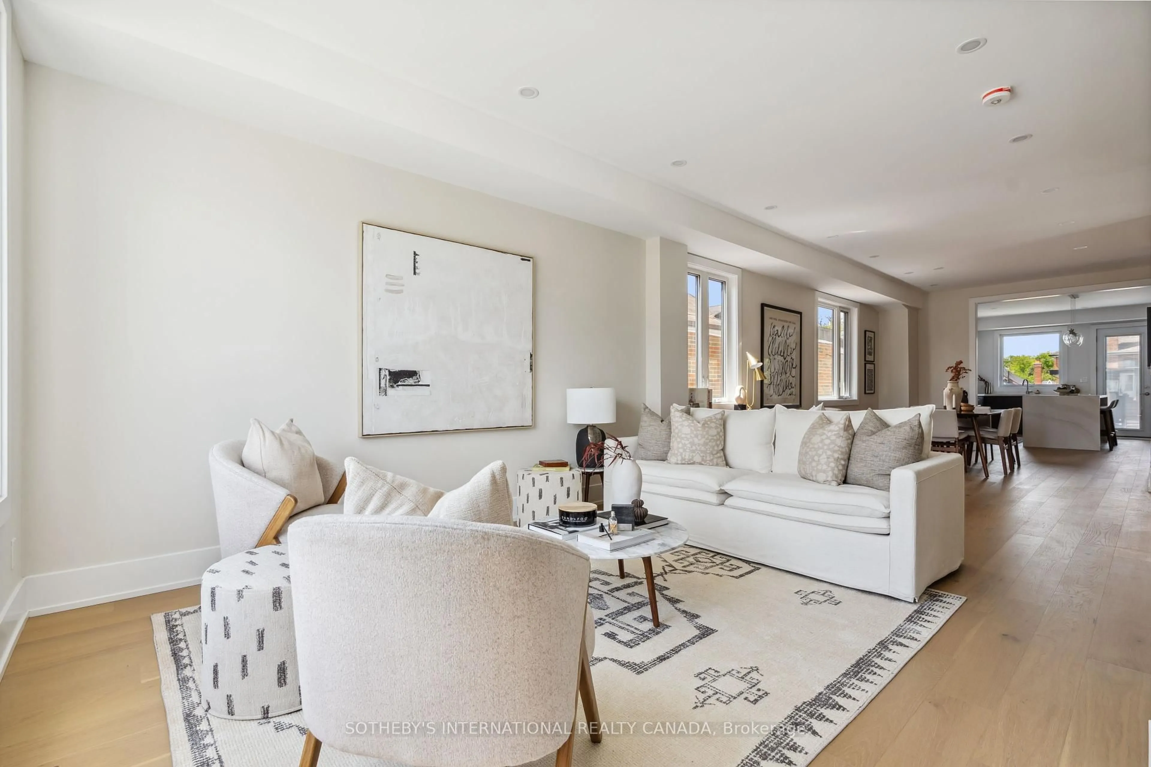 Living room with furniture, unknown for 182 Chambers Ave, Toronto Ontario M6N 3M6