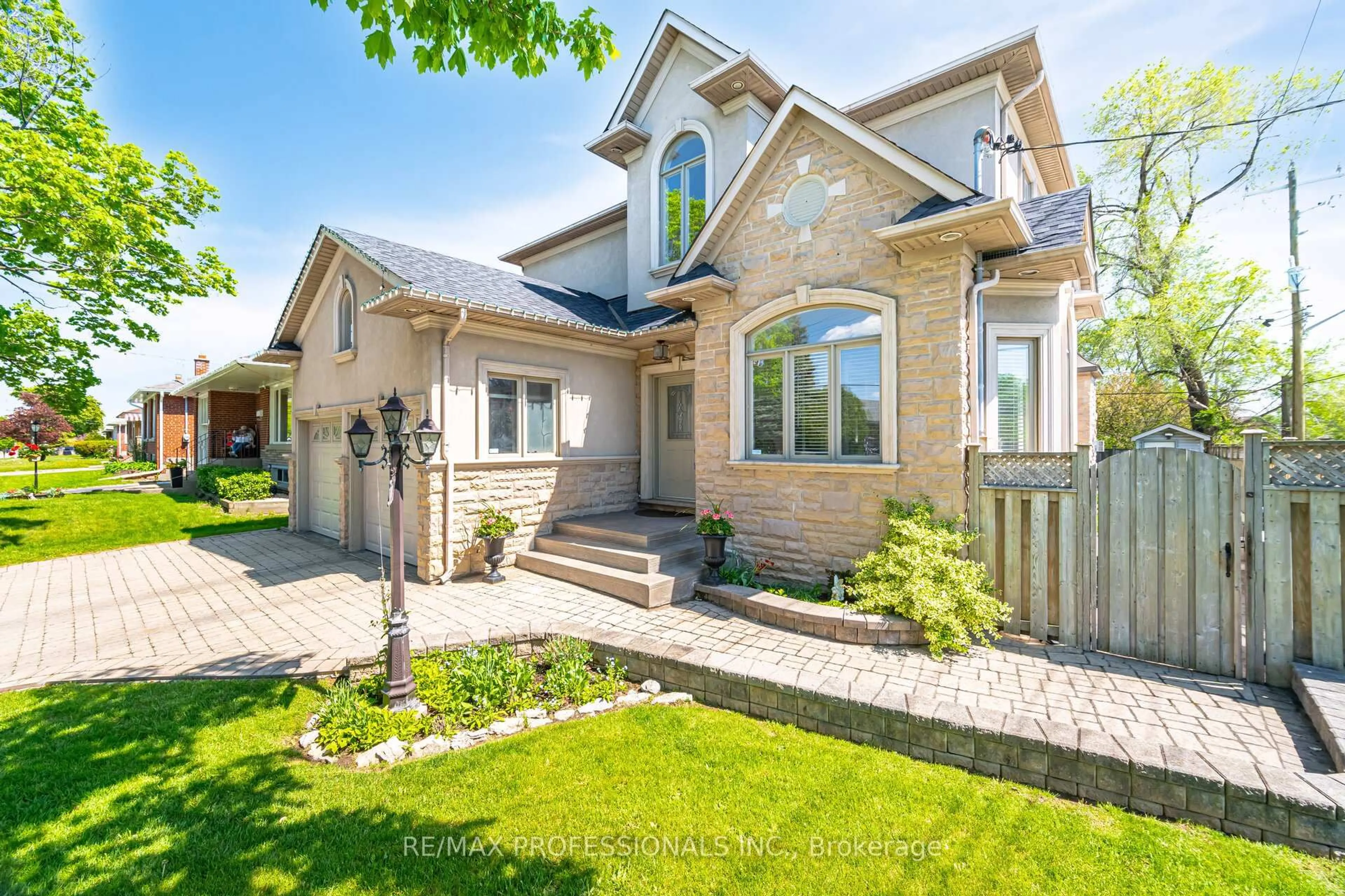 Home with brick exterior material, street for 87 Lavington Dr, Toronto Ontario M9R 2H3