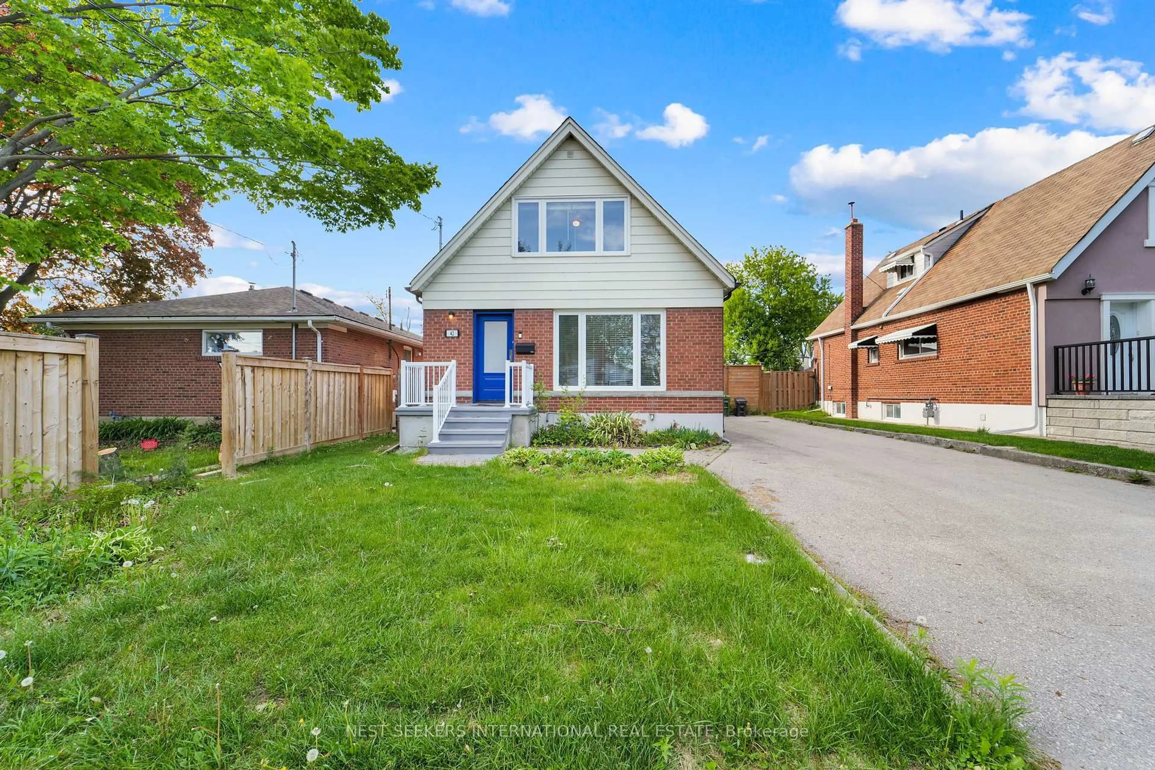 Home with brick exterior material, street for 42 Fordwich Cres, Toronto Ontario M9W 2T4