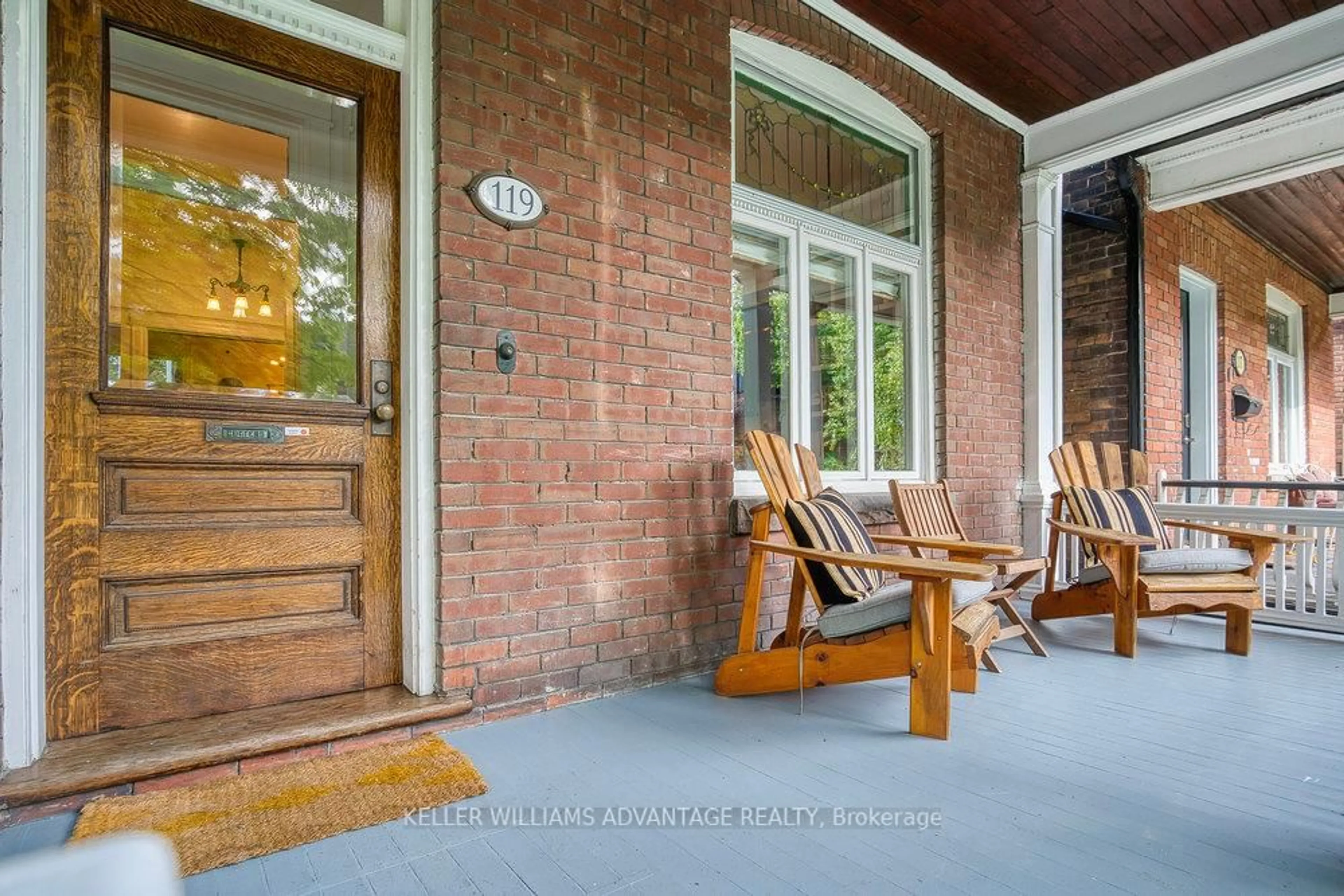 Patio, street for 119 Macdonell Ave, Toronto Ontario M6R 2A4