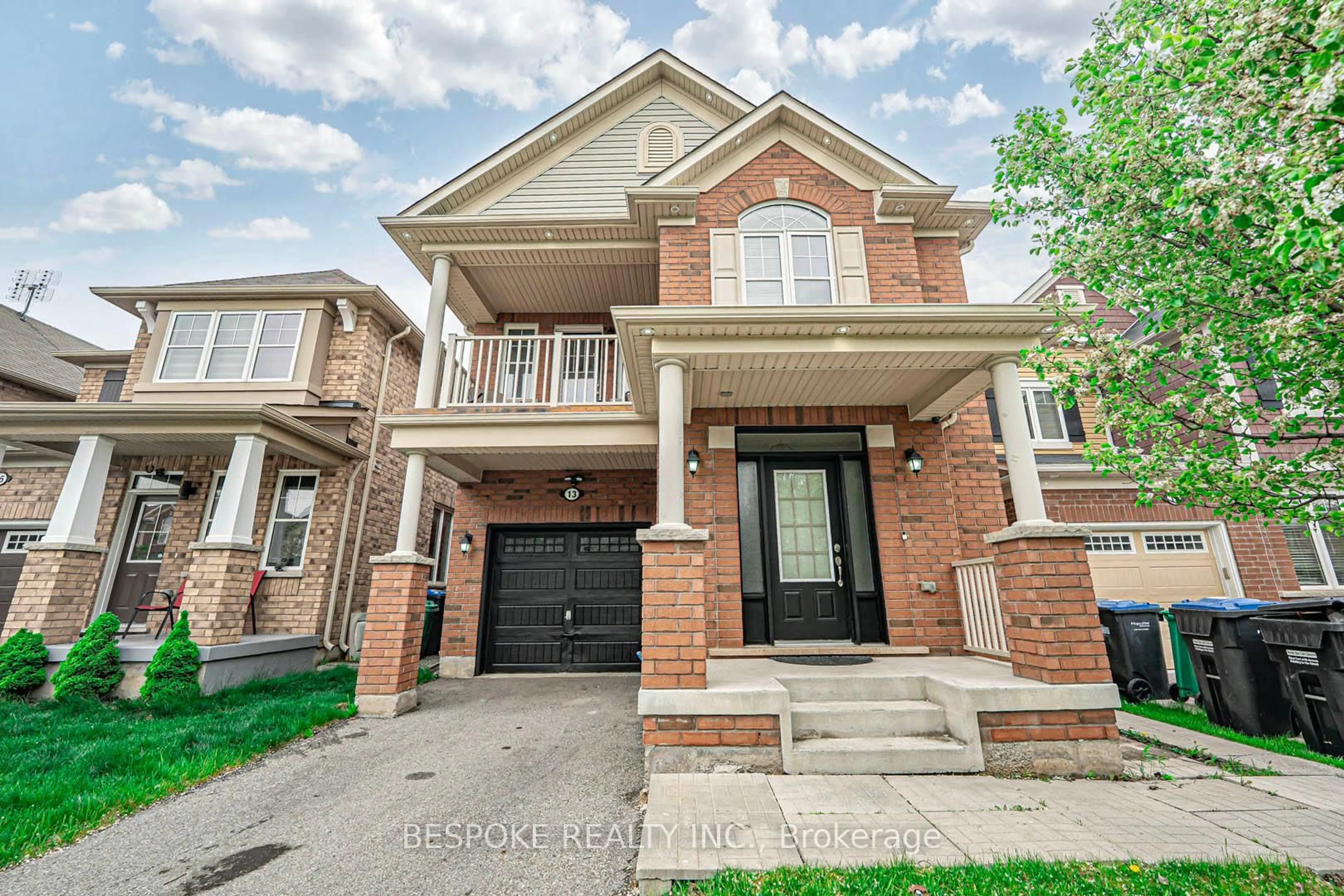 Home with brick exterior material, street for 13 Miracle Tr, Brampton Ontario L7A 0Y3
