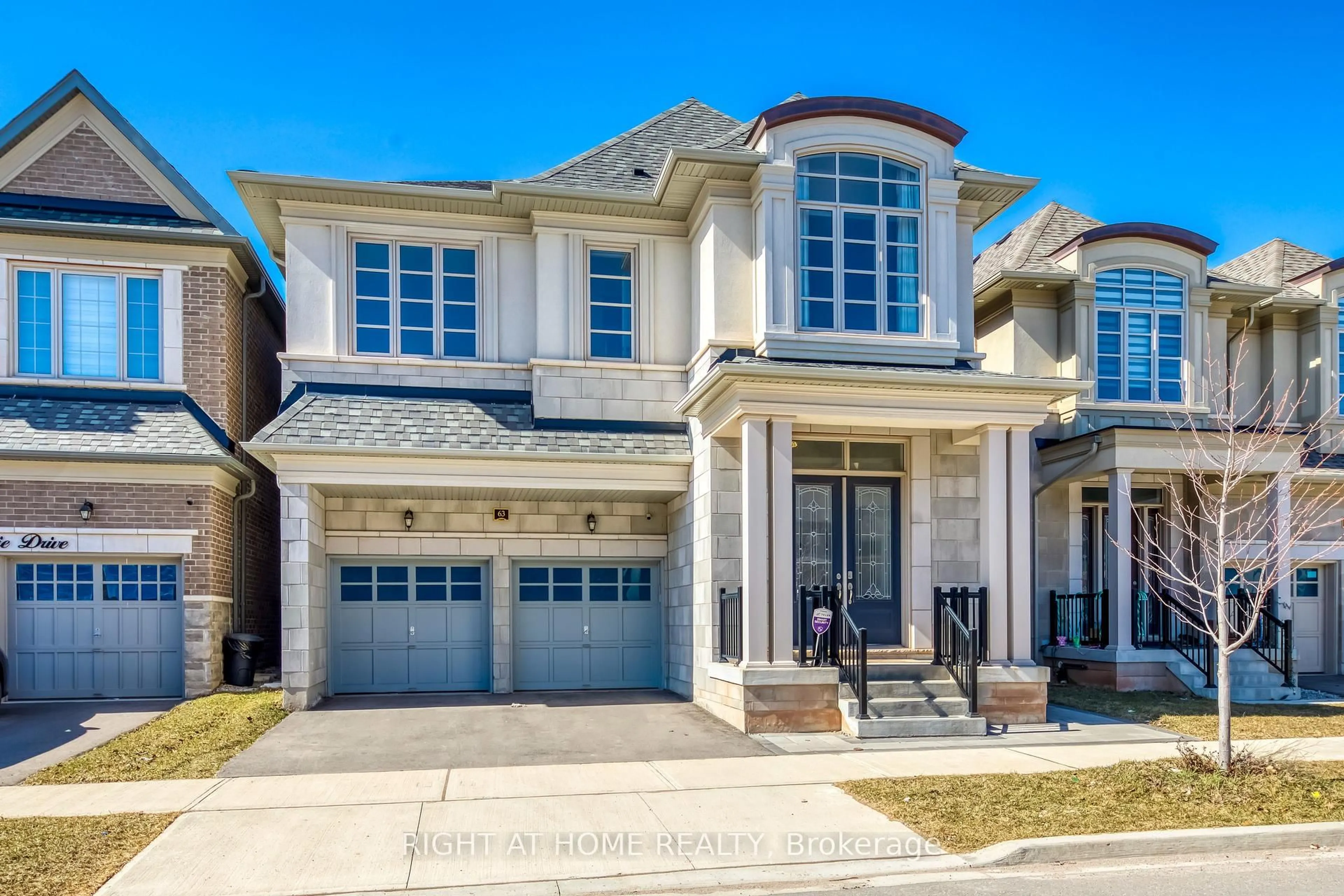 Home with brick exterior material, street for 63 Carnegie Dr, Oakville Ontario L6H 7C5