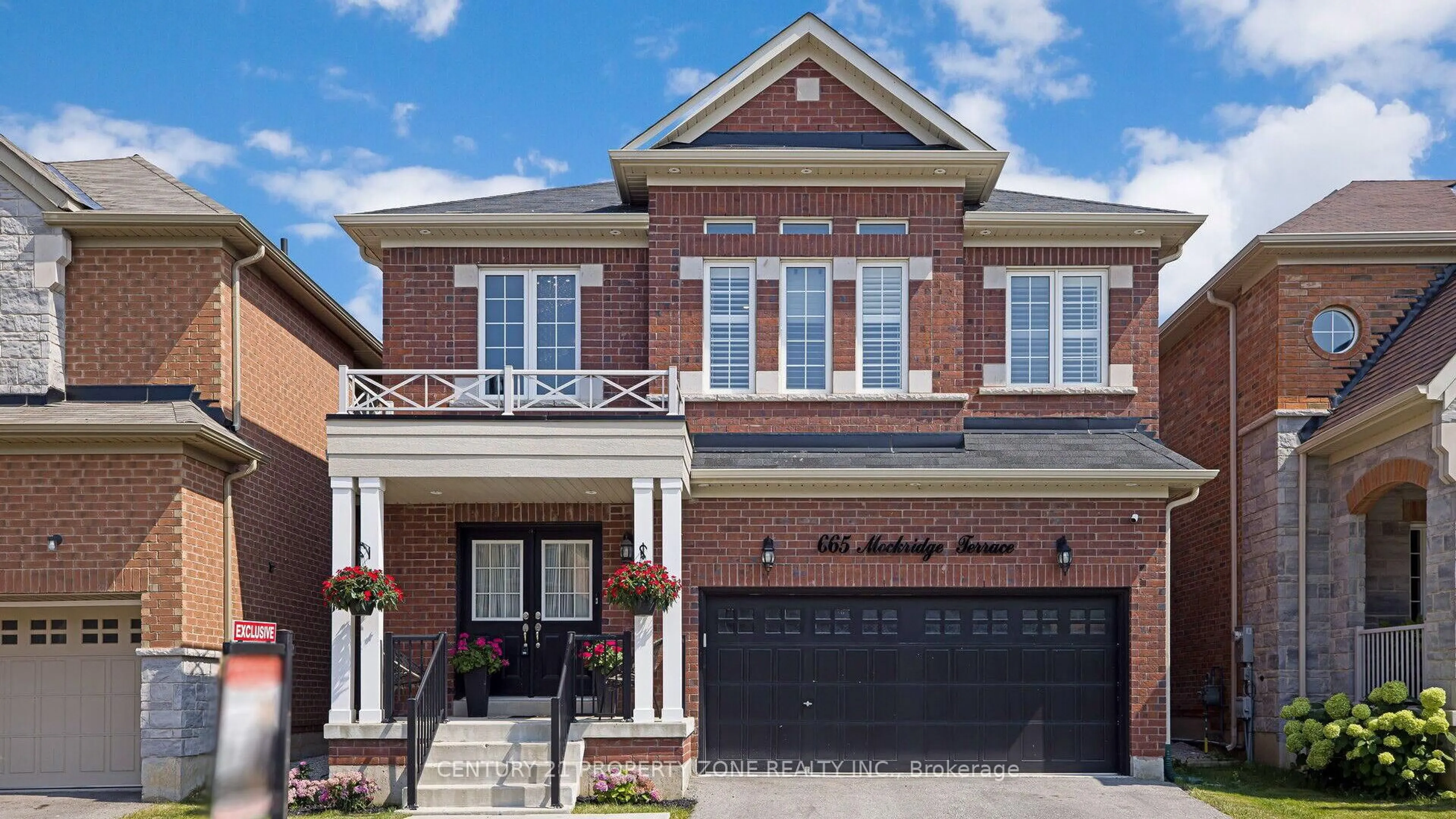 Home with brick exterior material, street for 665 Mockridge Terr, Milton Ontario L9T 8V7