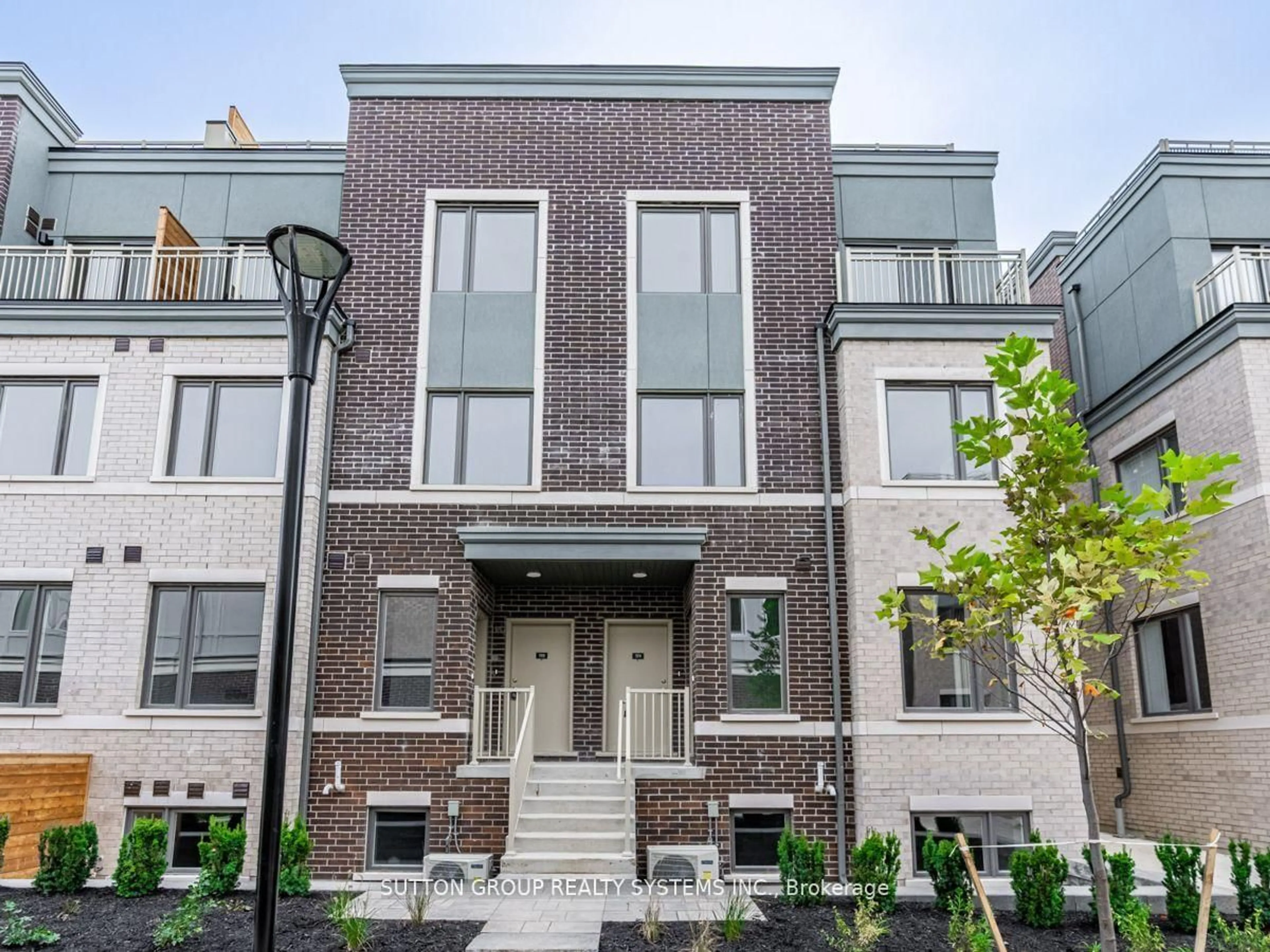 Home with brick exterior material, street for 10 Lloyd Janes Lane #199, Toronto Ontario M8V 0J6