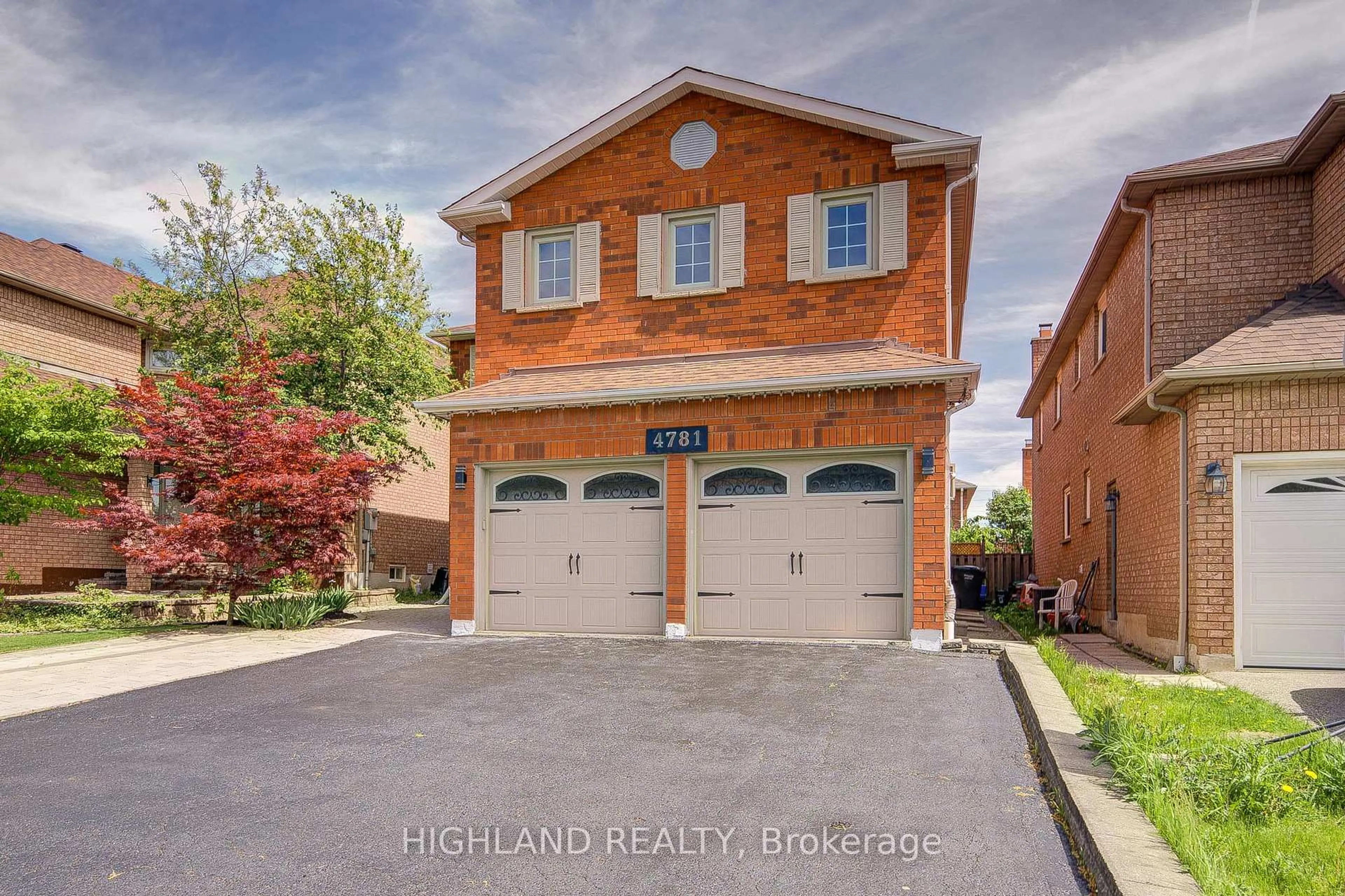 Home with brick exterior material, street for 4781 Crystal Rose Dr, Mississauga Ontario L5V 1G9