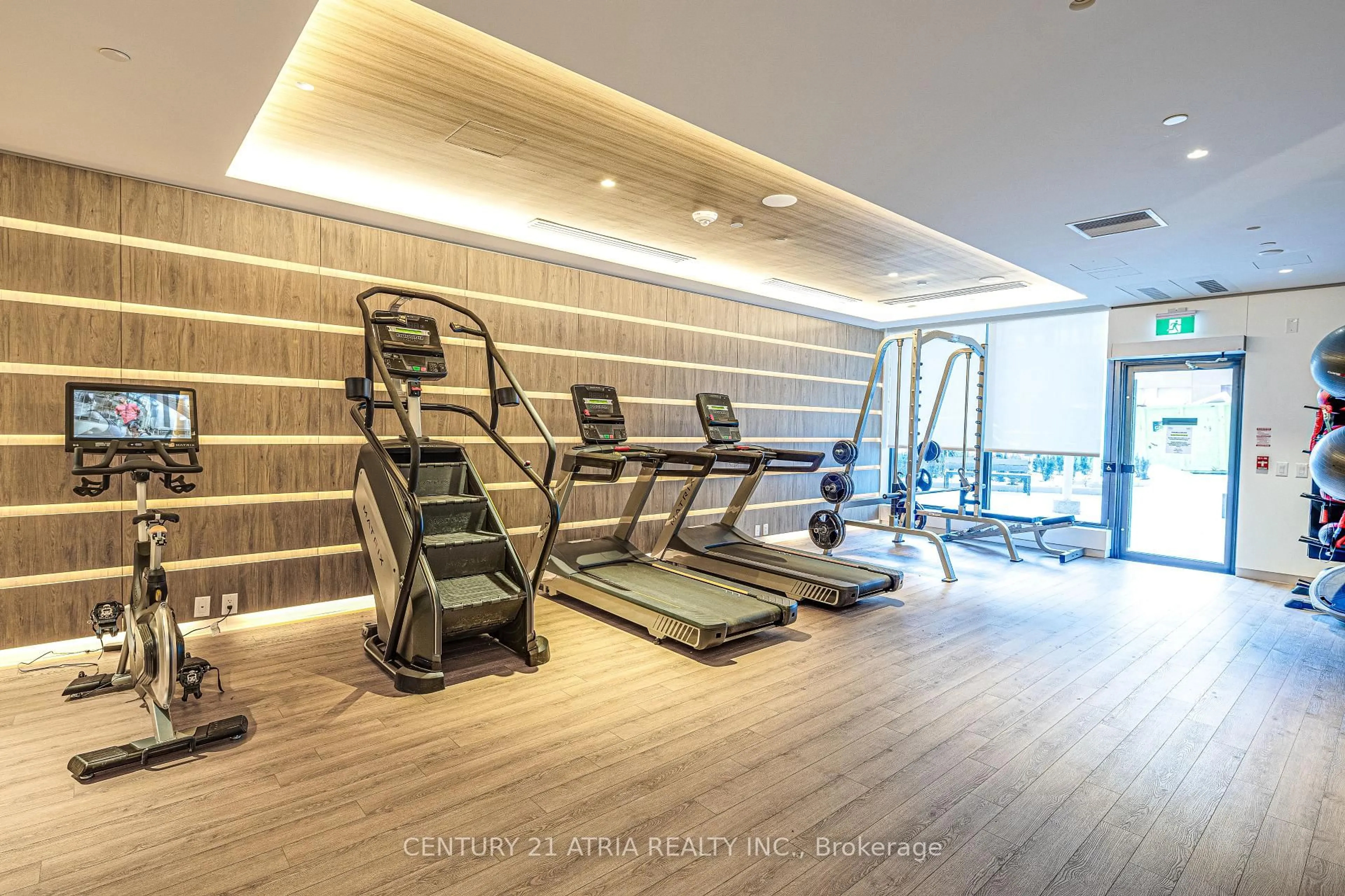 Gym or fitness room for 1100 Sheppard Ave #1512, Toronto Ontario M3K 0E4