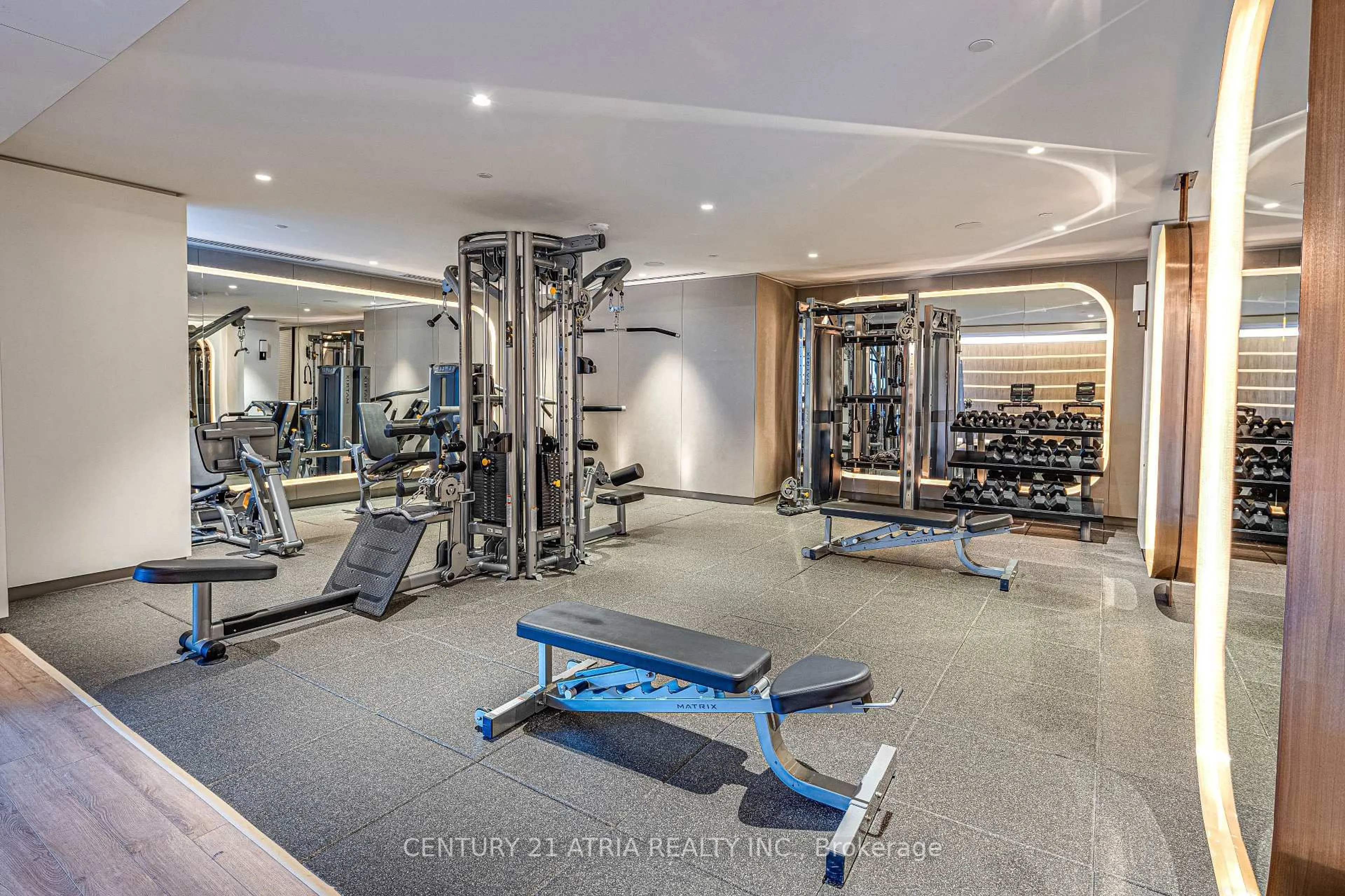 Gym or fitness room for 1100 Sheppard Ave #1512, Toronto Ontario M3K 0E4