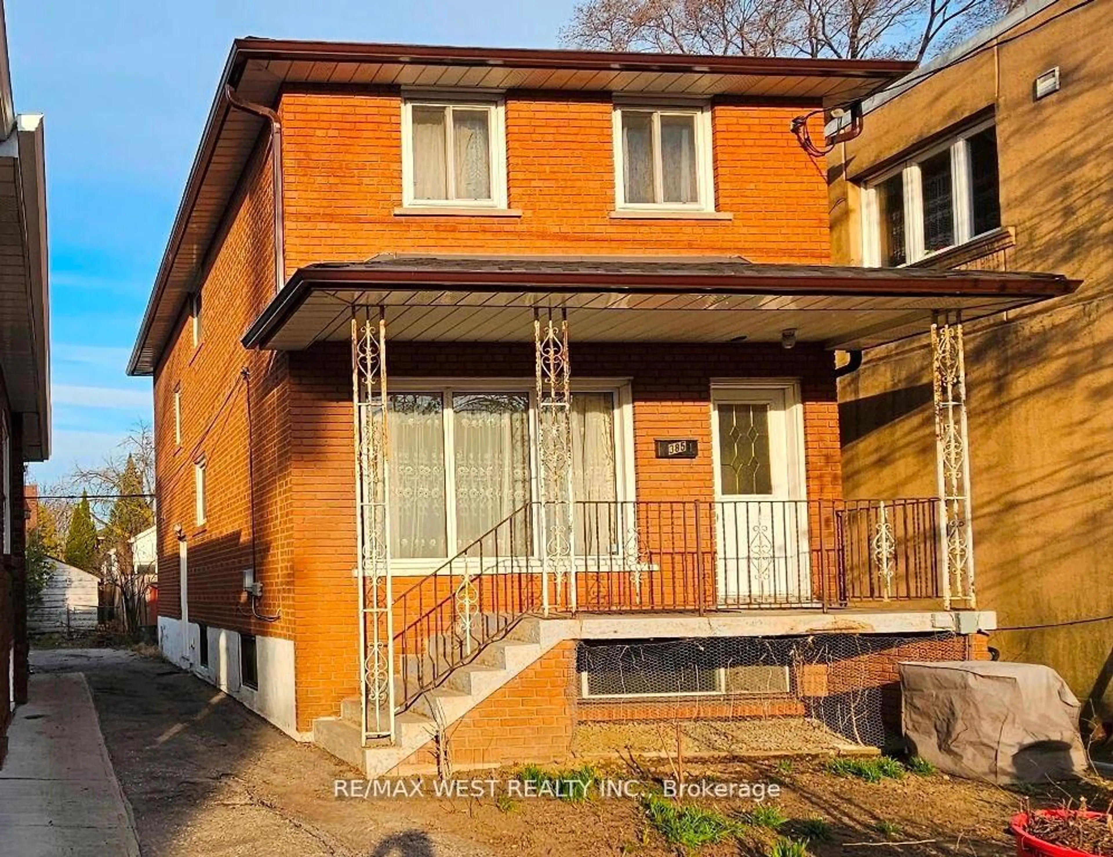 Home with brick exterior material, street for 385 Kipling Ave, Toronto Ontario M8V 3K8