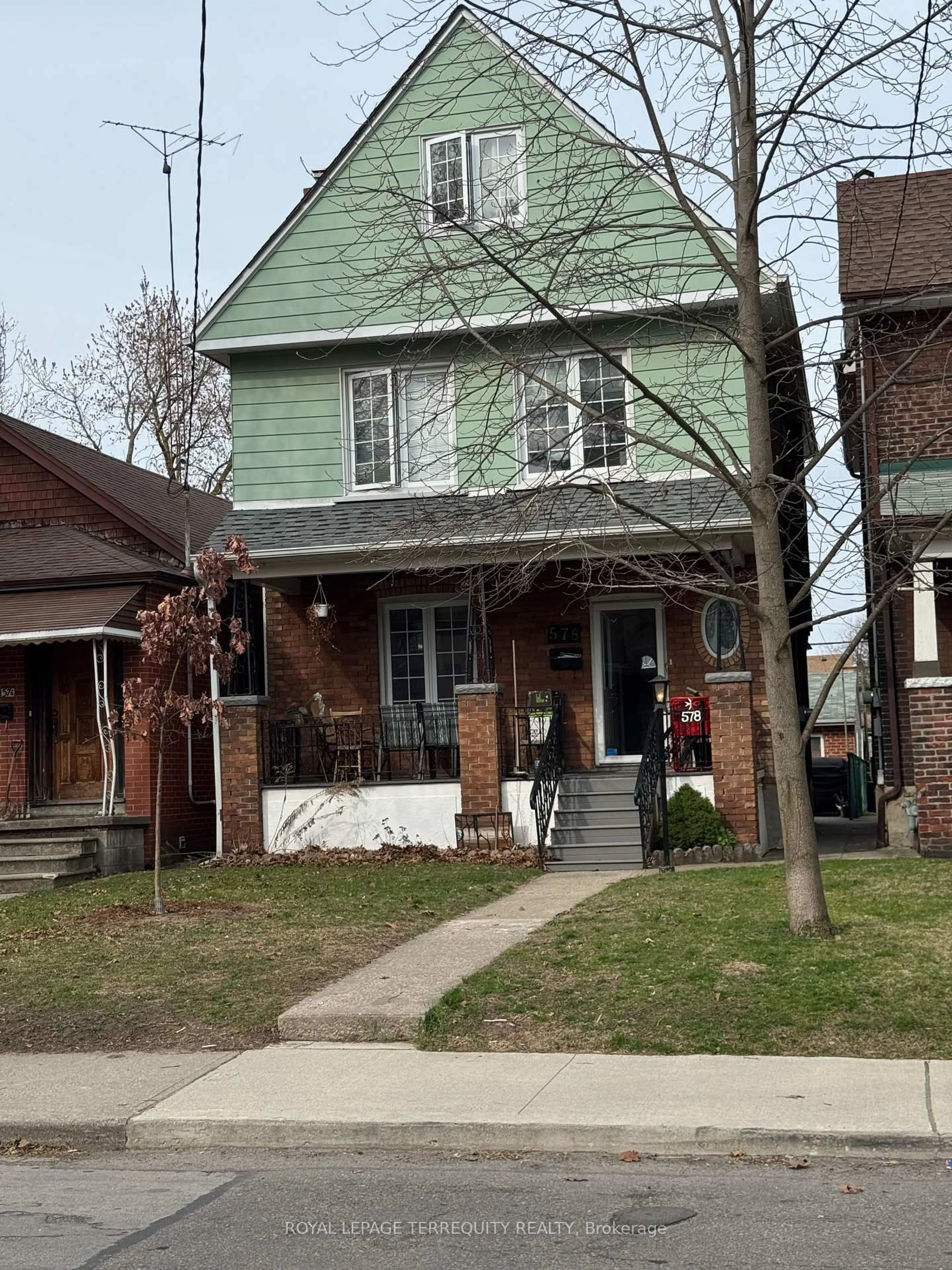 Home with brick exterior material, street for 578 Durie St, Toronto Ontario M6S 3H1