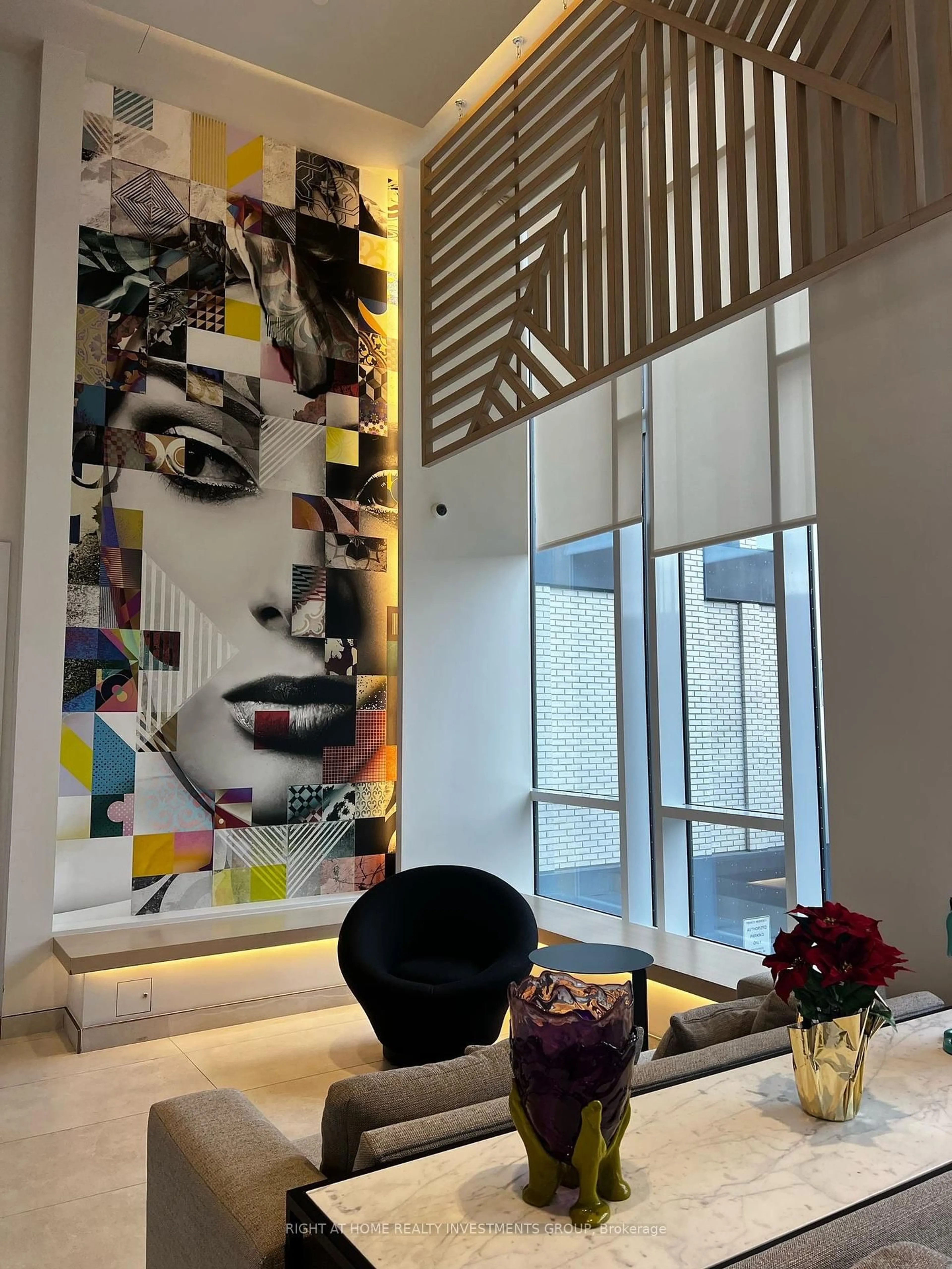 Indoor foyer for 36 Zorra St #3211, Toronto Ontario M8Z 0G5