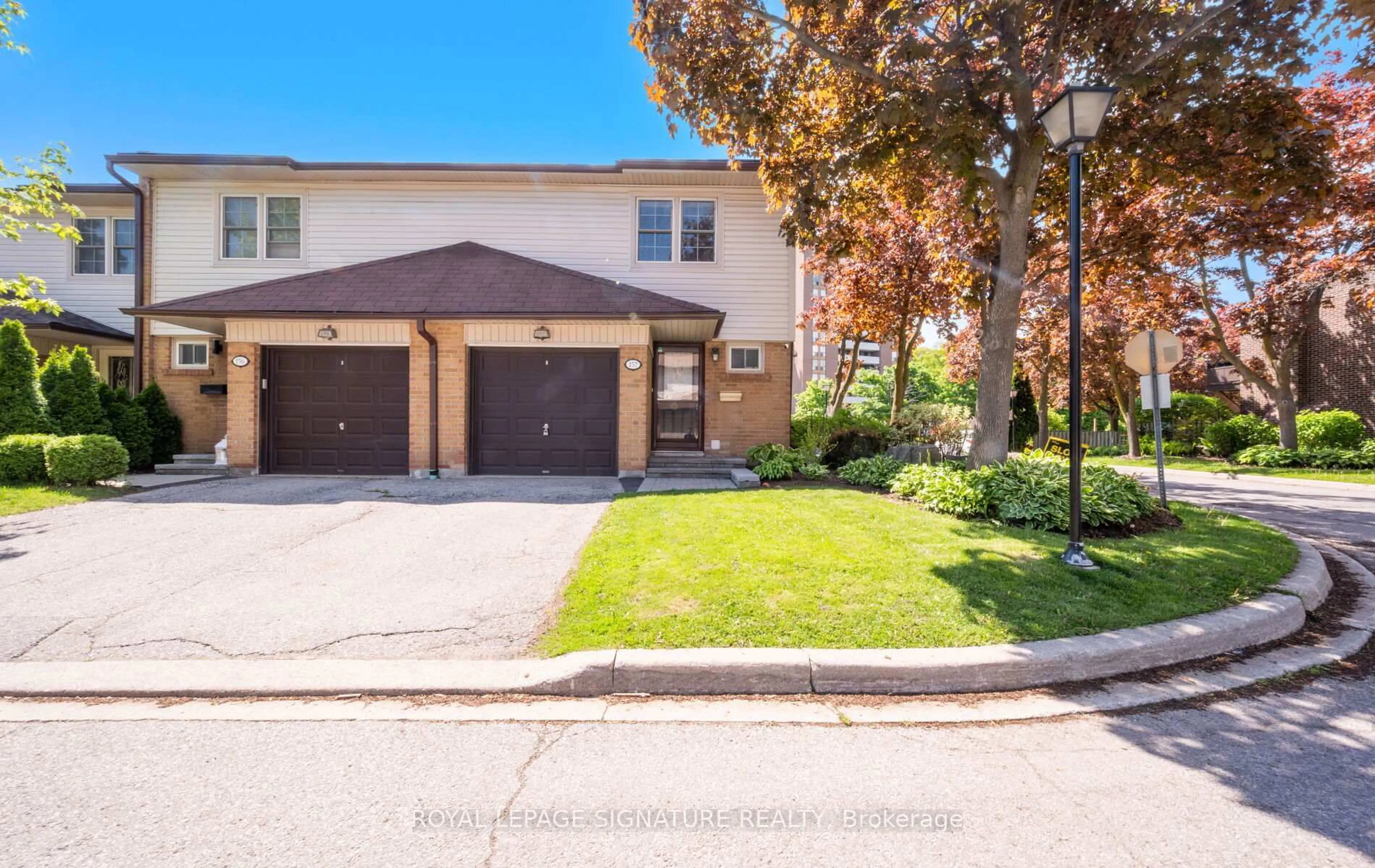 A pic from outside/outdoor area/front of a property/back of a property/a pic from drone, street for 2120 Rathburn Rd #157, Mississauga Ontario L4W 2S8